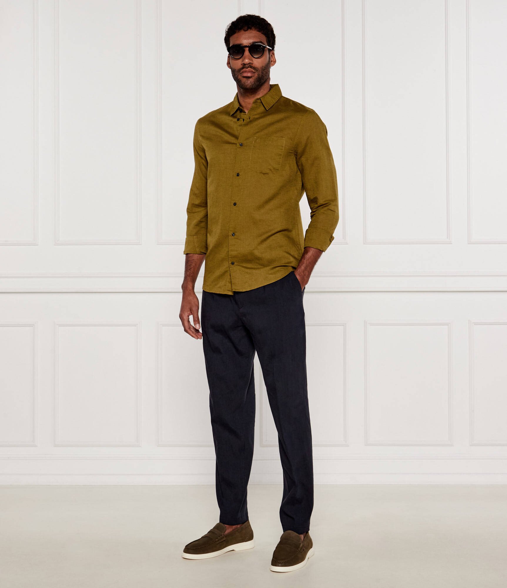 Tommy Hilfiger De piele pantofi loafer NUBUCK