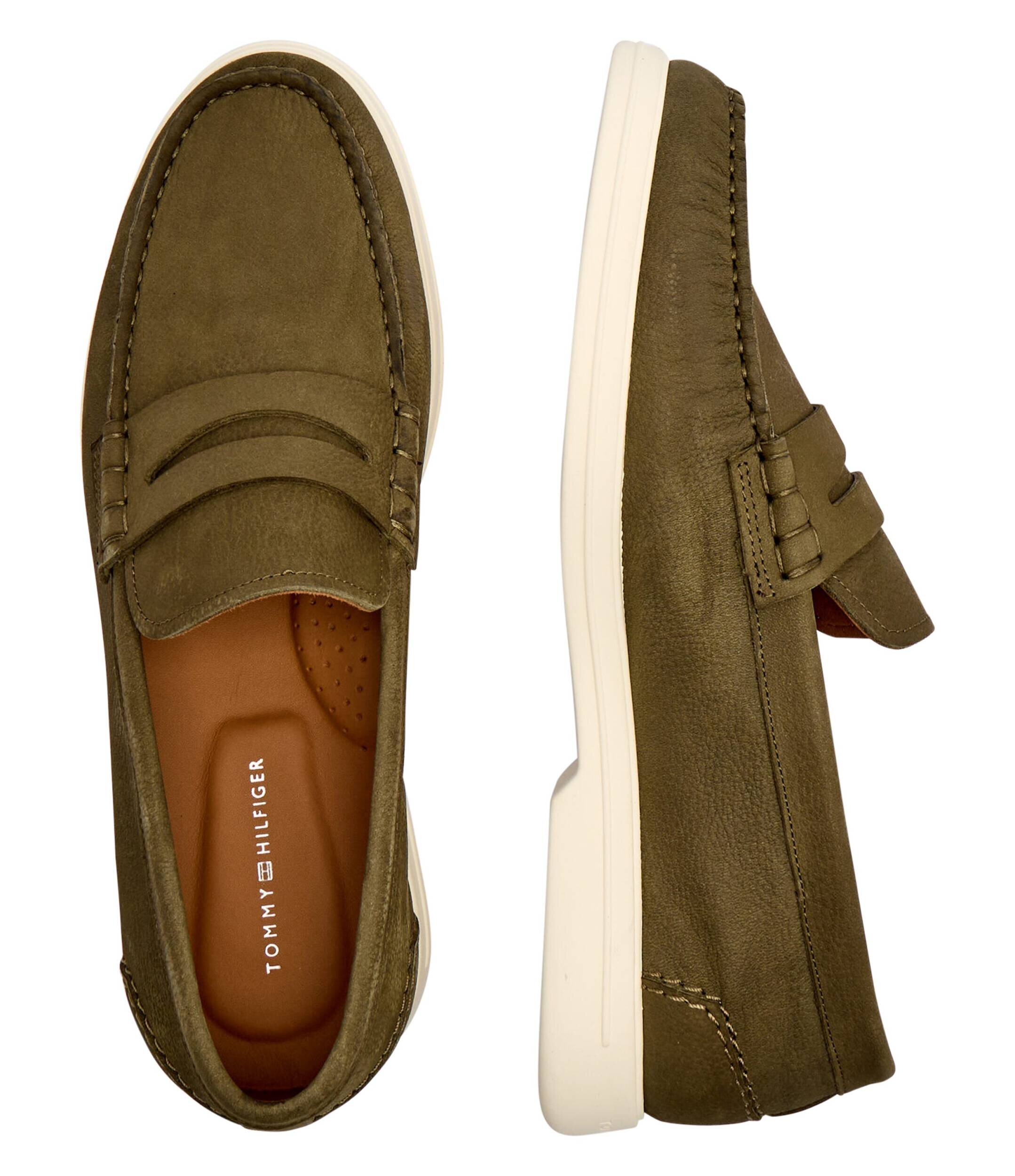 Tommy Hilfiger De piele pantofi loafer NUBUCK