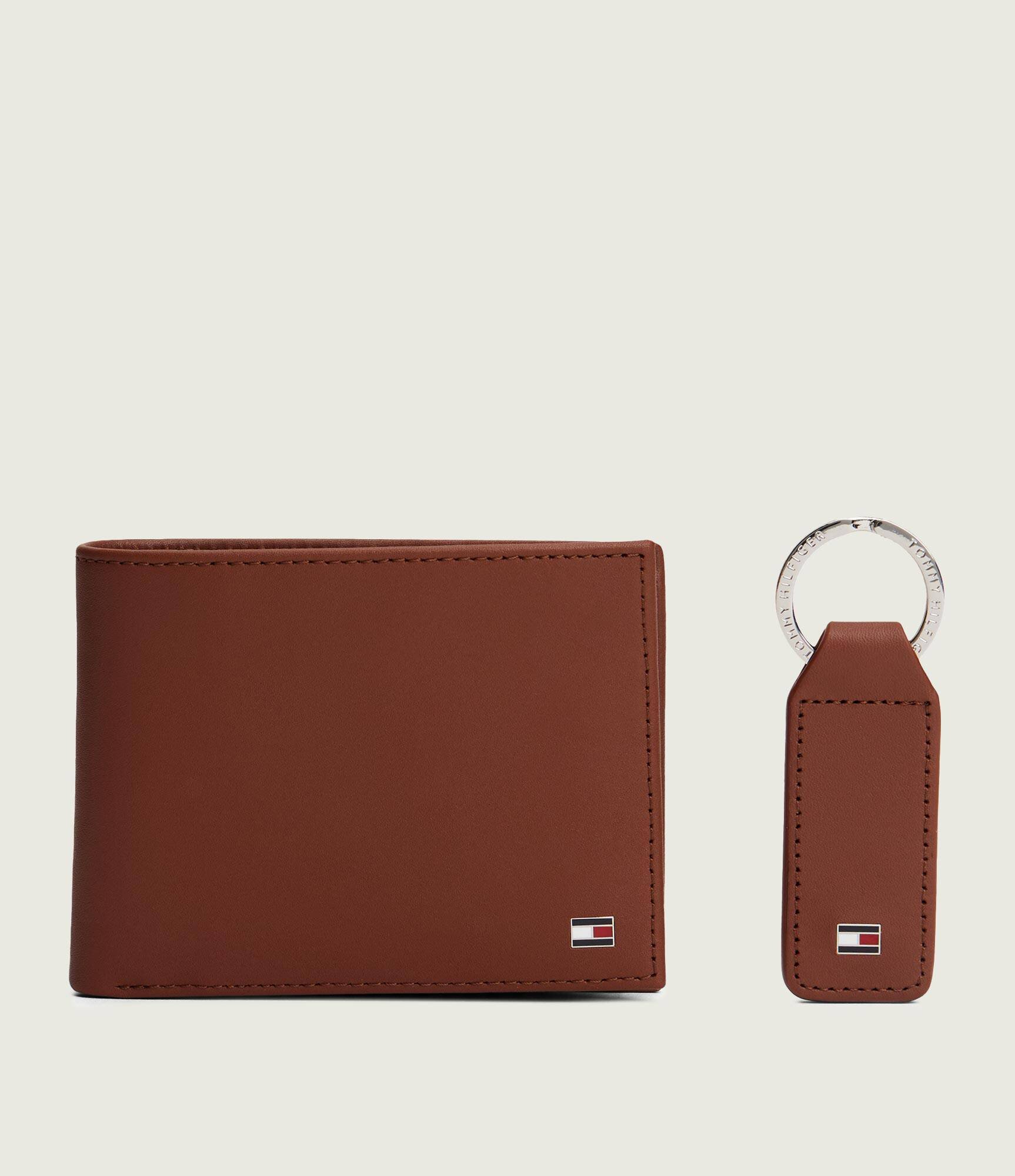 Tommy Hilfiger De piele portofel + breloc