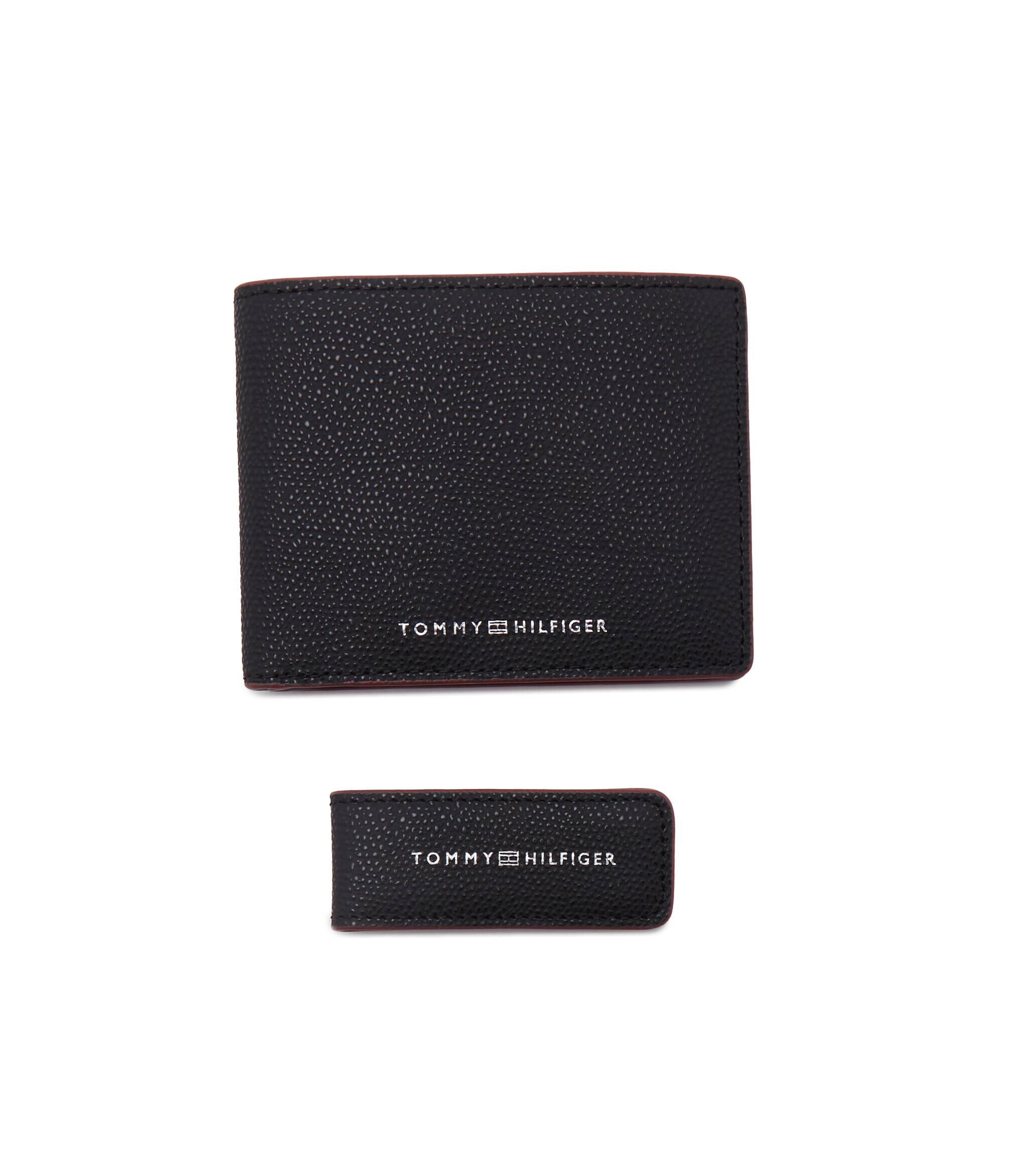Tommy Hilfiger De piele portofel + clips pentru bancnote