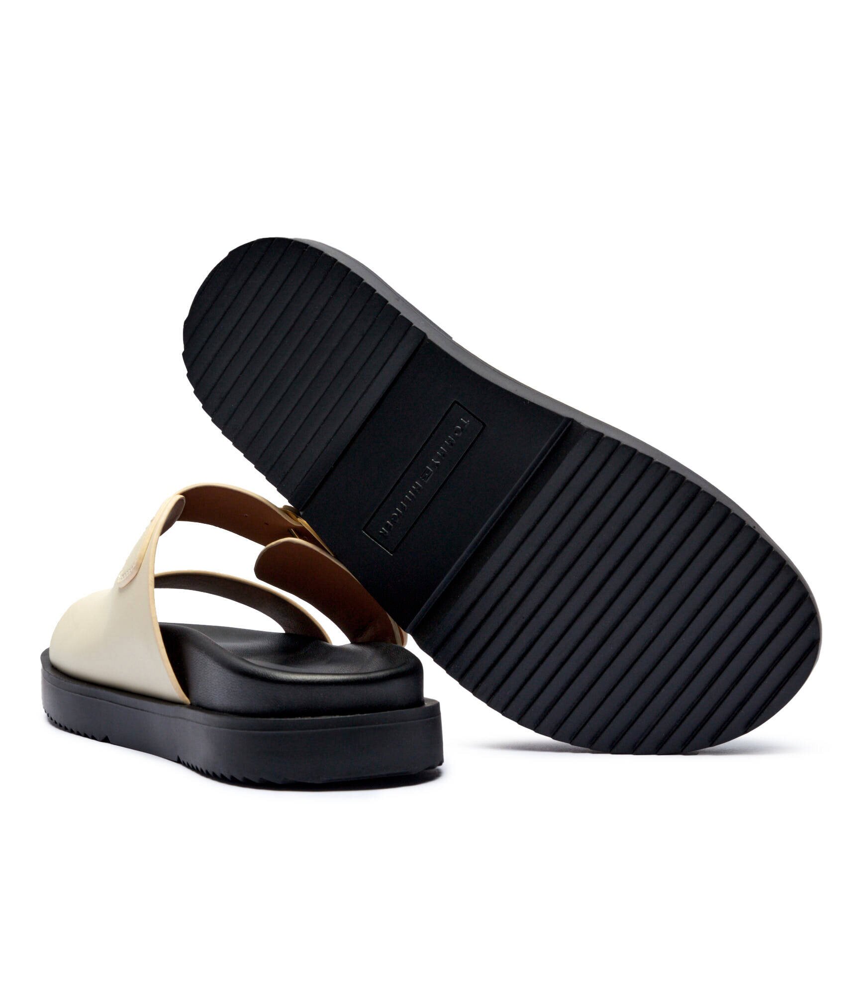 Tommy Hilfiger De piele șlapi