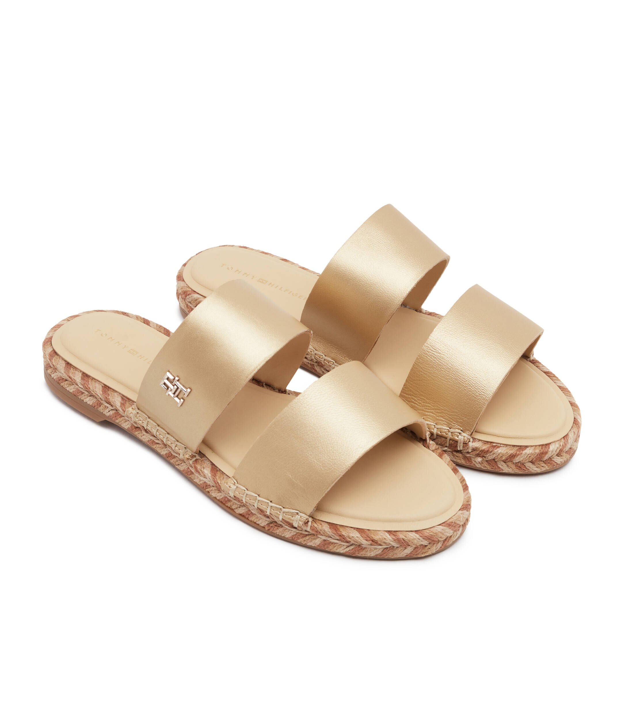 Tommy Hilfiger De piele șlapi