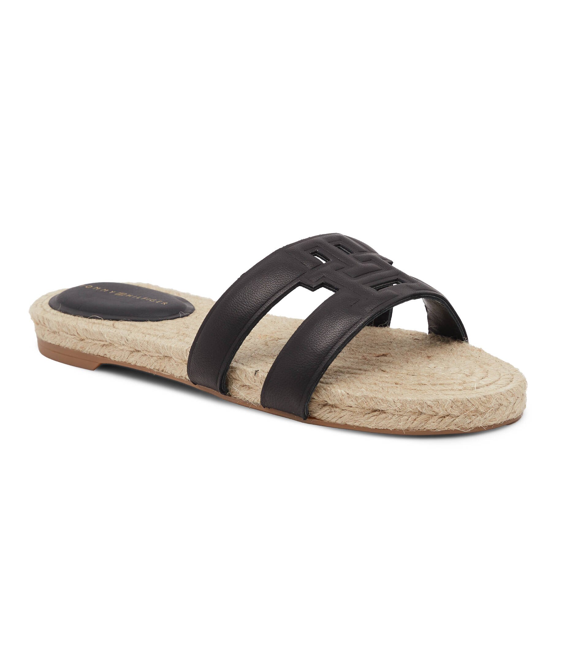Tommy Hilfiger De piele șlapi