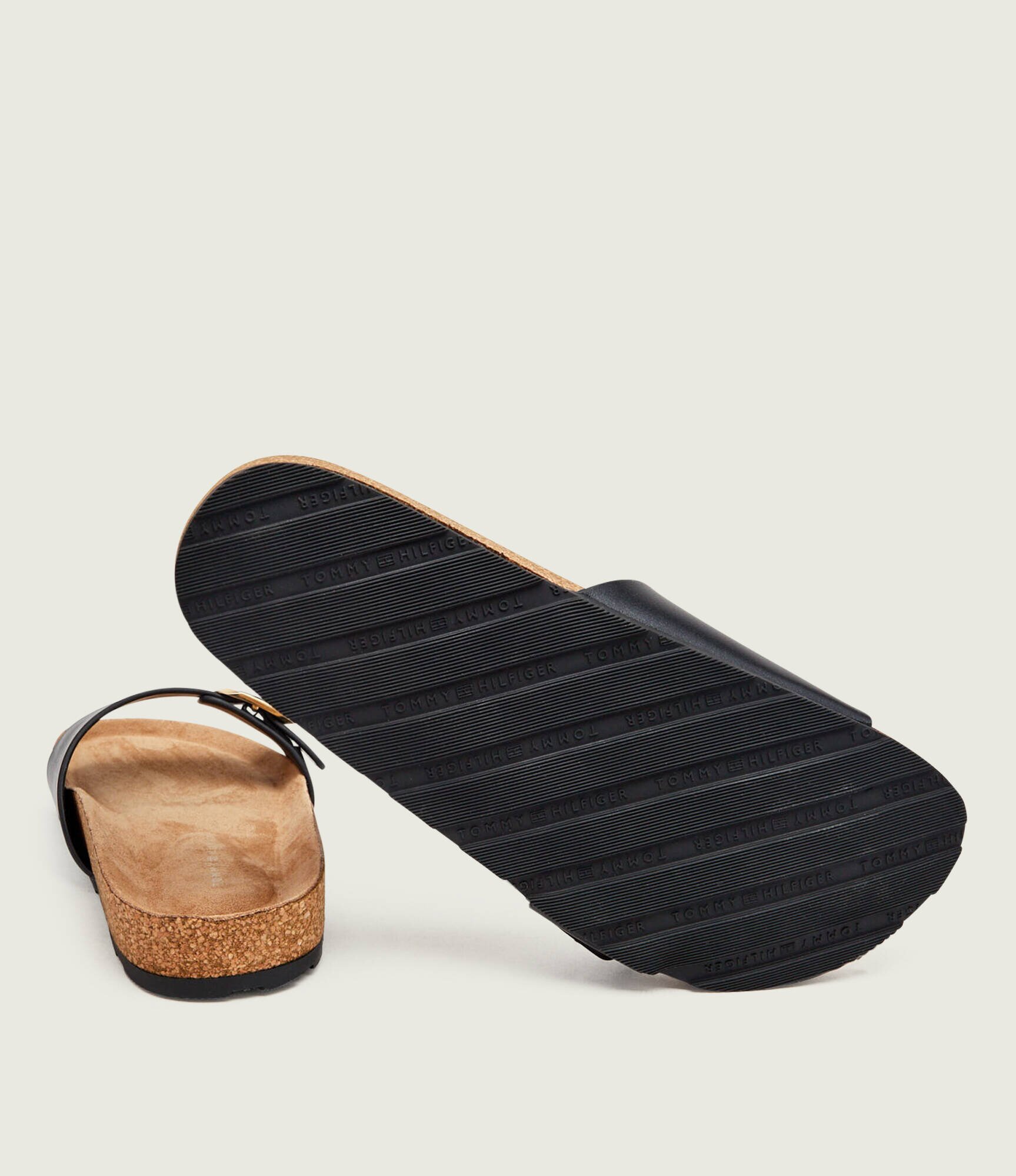 Tommy Hilfiger De piele șlapi