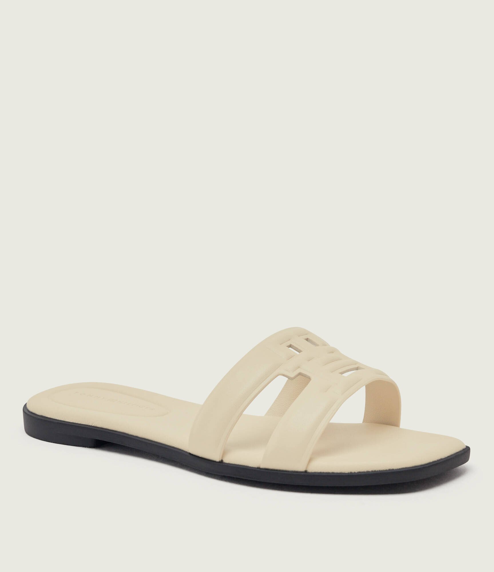 Tommy Hilfiger De piele șlapi
