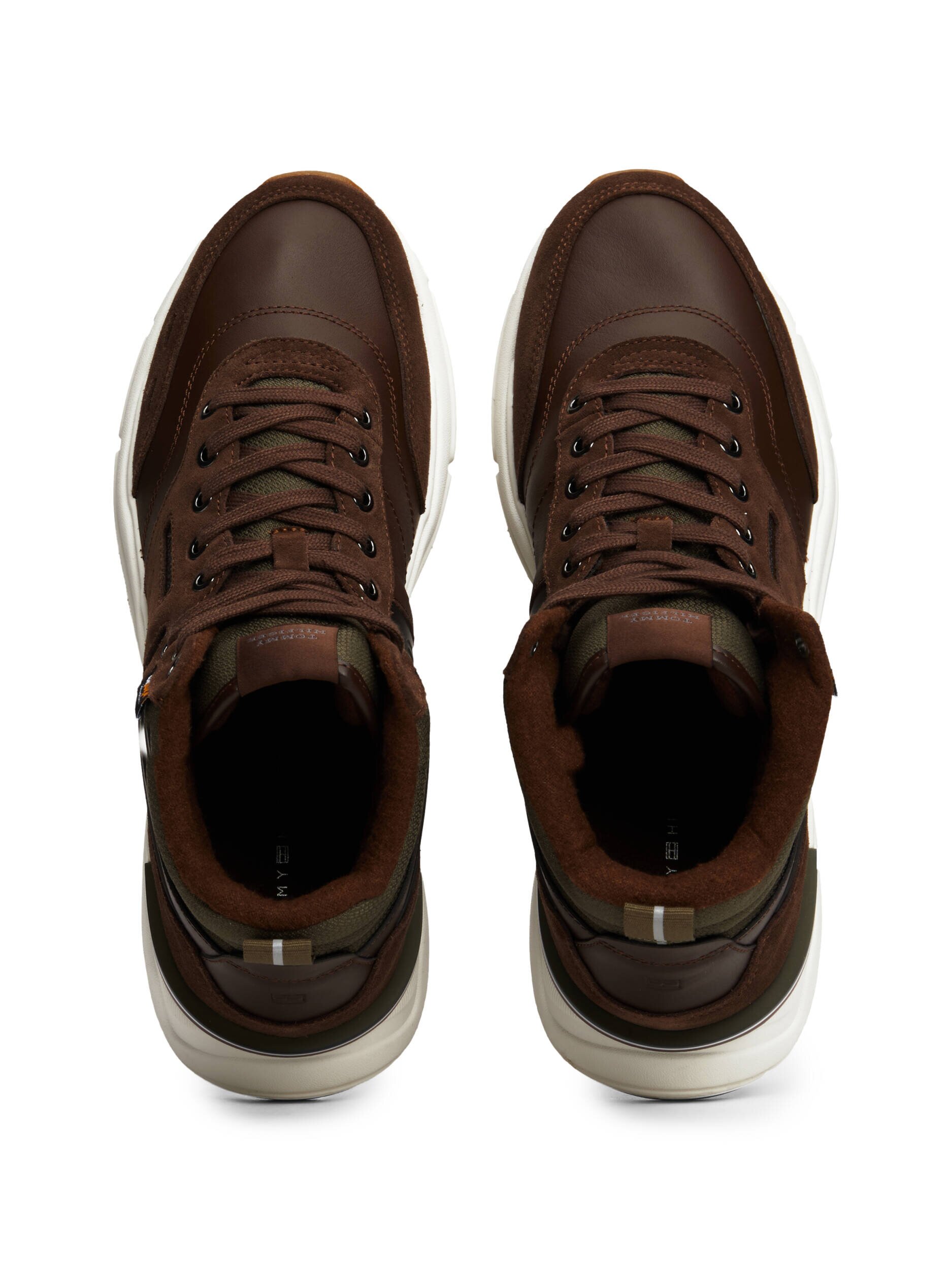 Tommy Hilfiger De piele sneakers Cordura