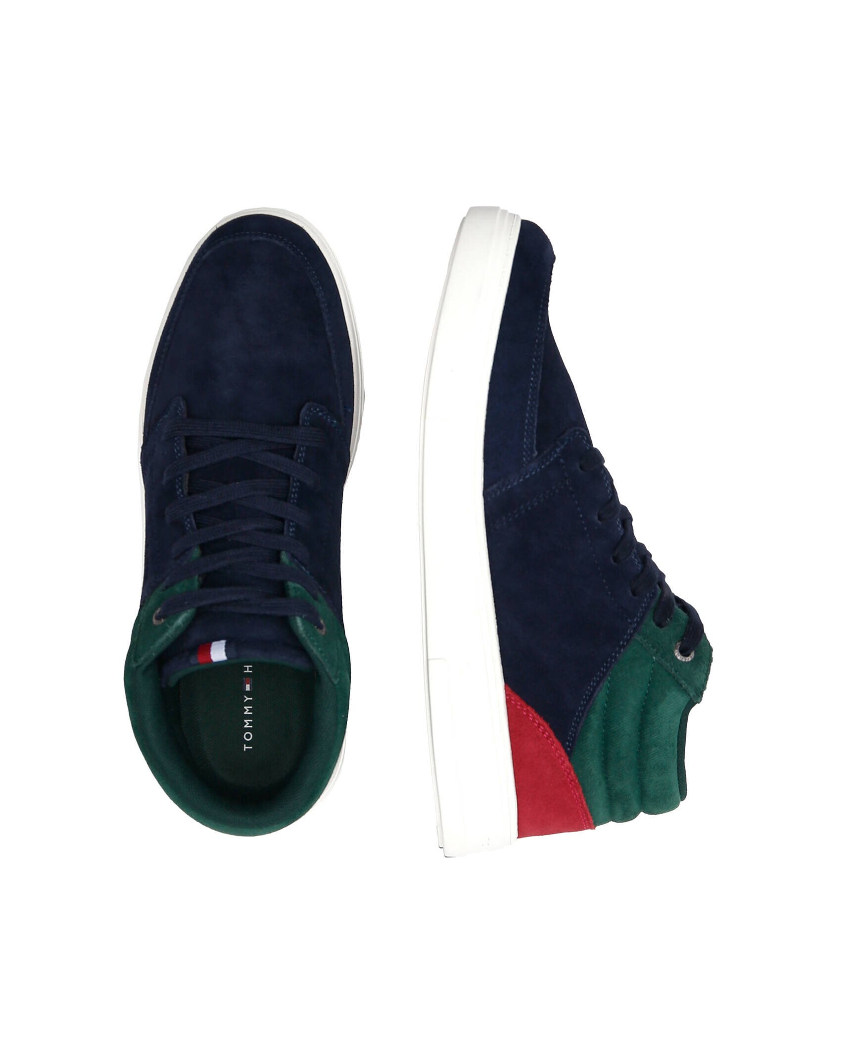Tommy Hilfiger De piele sneakers MODERN CUPSOLE CHUKKA SUEDE