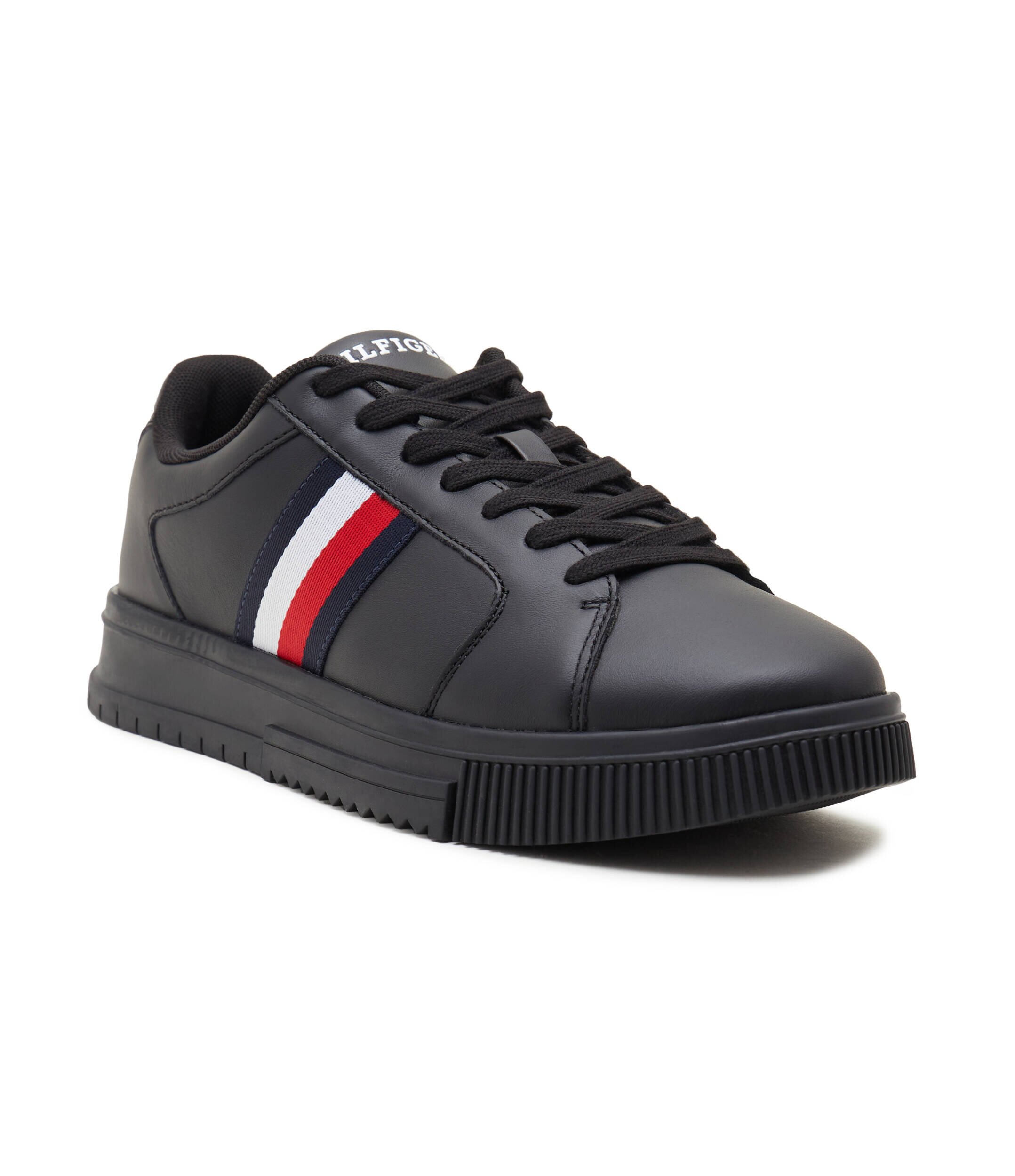Tommy Hilfiger De piele sneakers STRIPES ESS