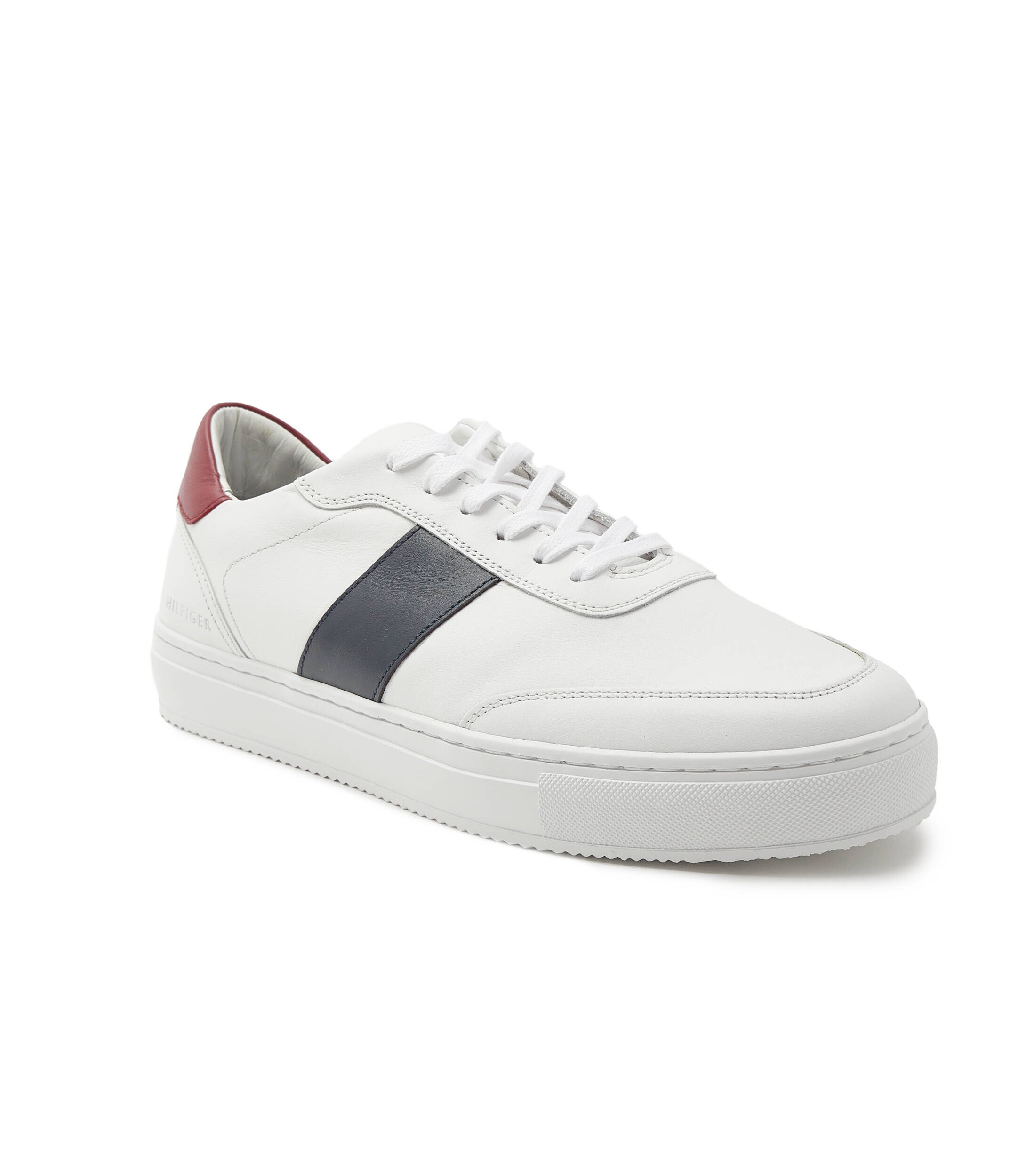 Tommy Hilfiger De piele teniși CUPSOLE STRIPE