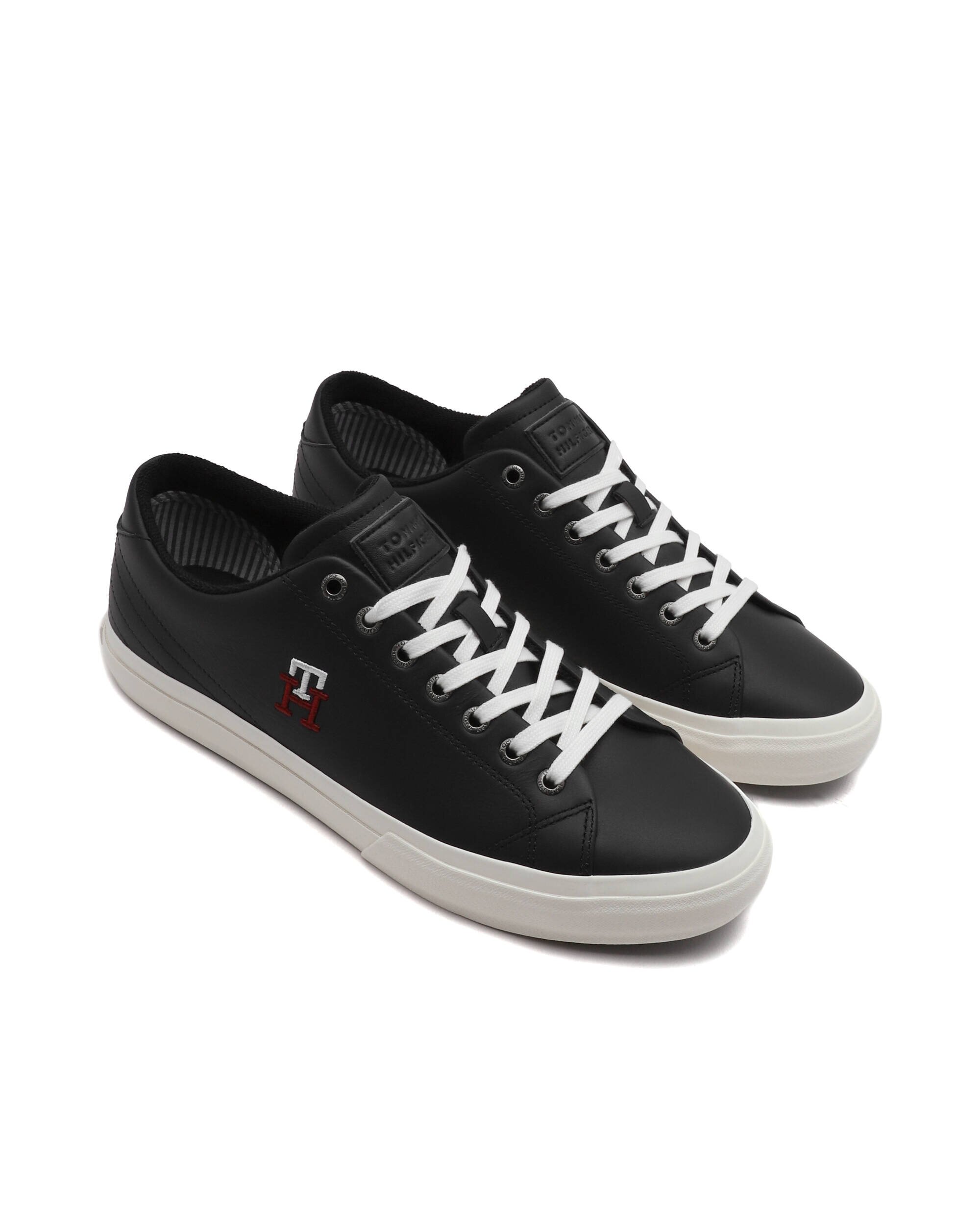 Tommy Hilfiger De piele teniși TH HI VULC STREET LOW
