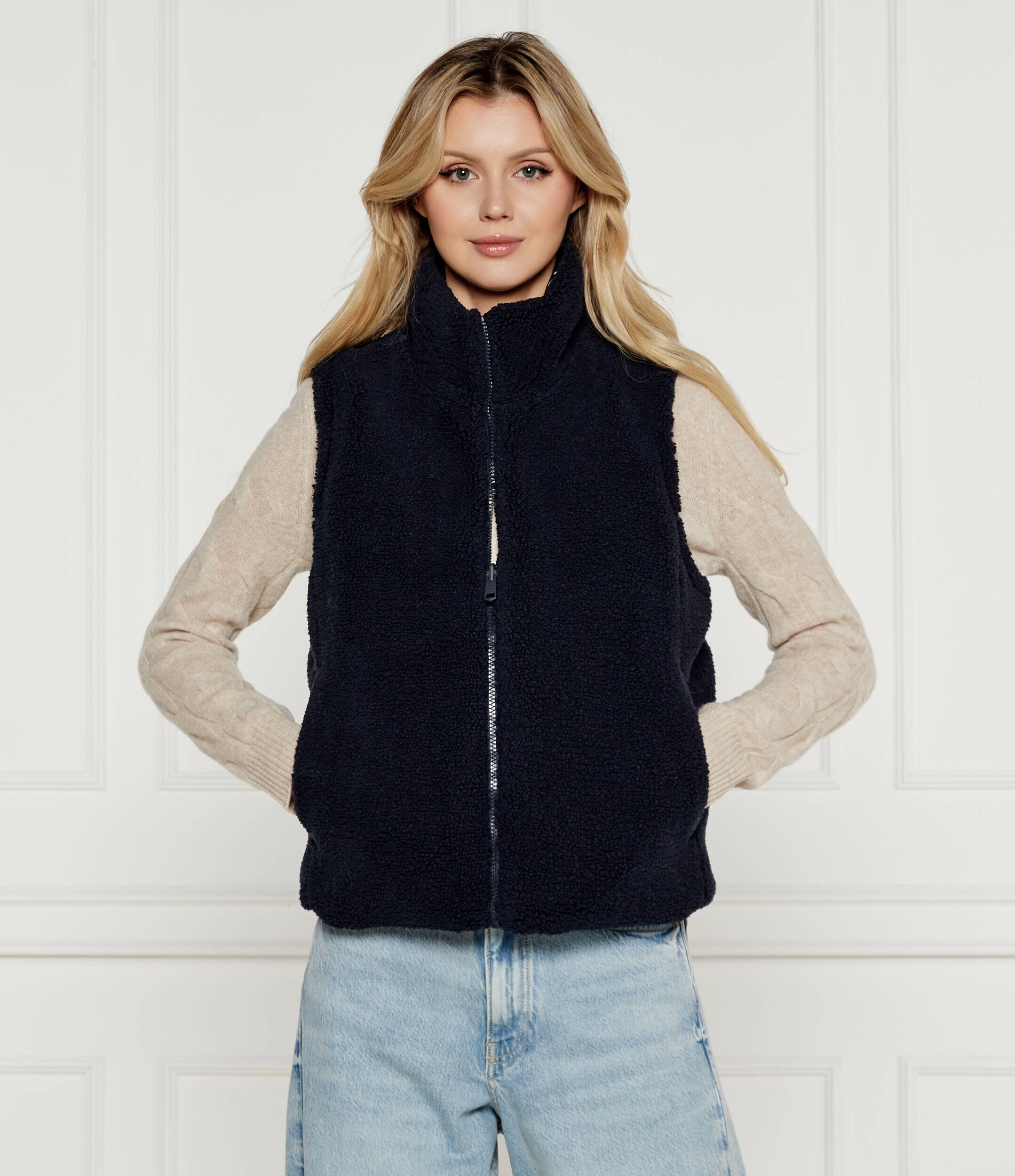 Tommy Hilfiger De puf cu două fețe vestă | Regular Fit