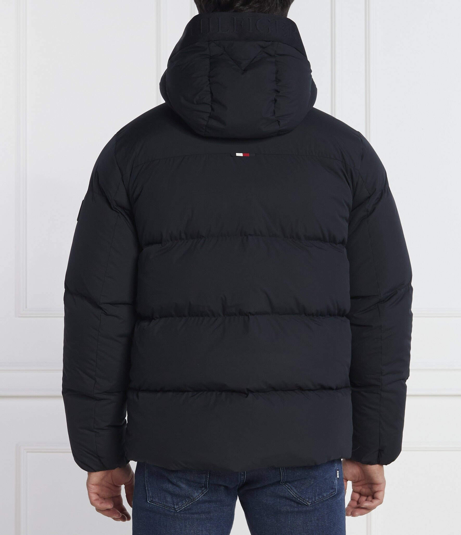 Tommy Hilfiger De puf geacă DOWN HOODED | Regular Fit