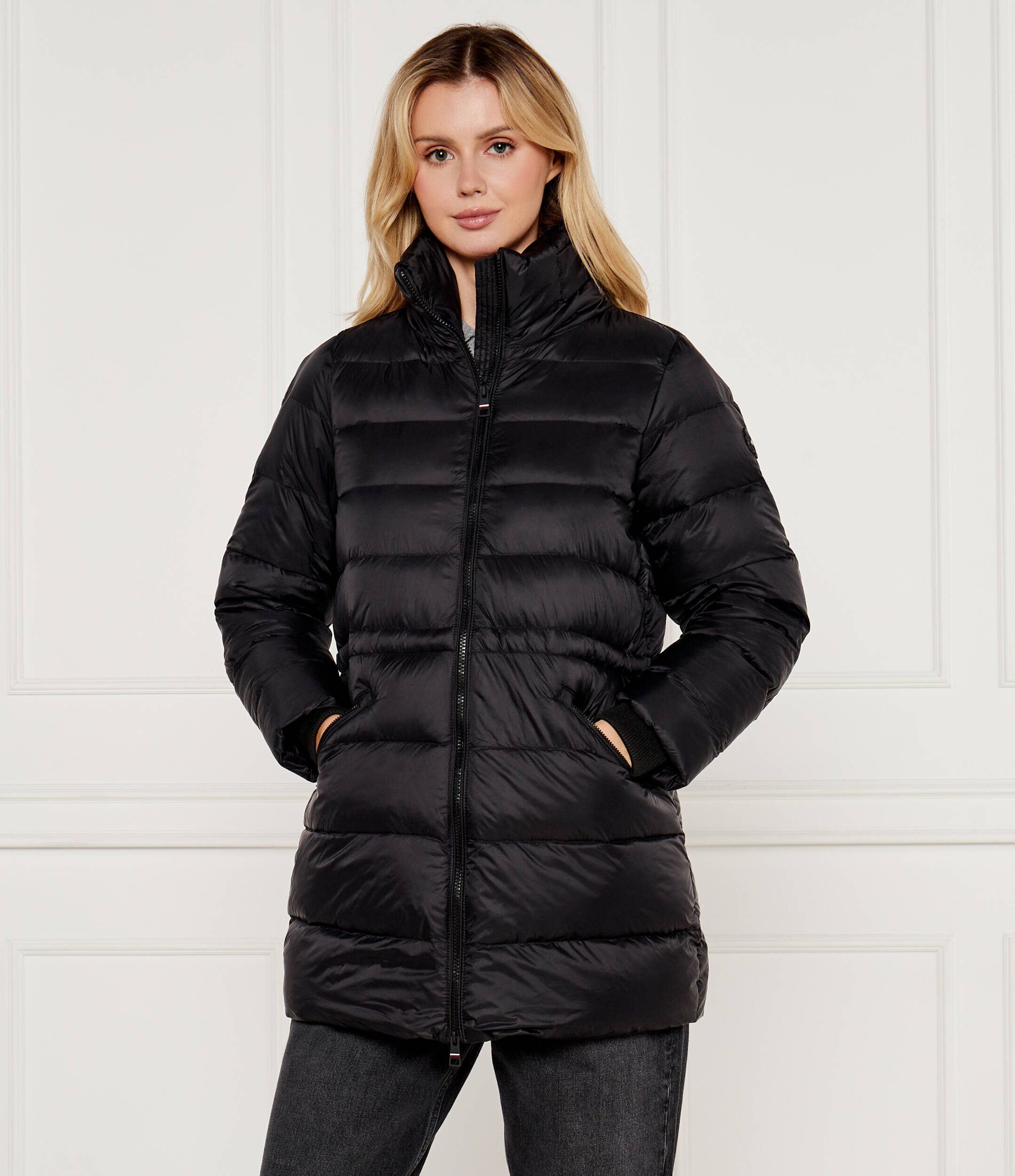 Tommy Hilfiger De puf geacă FUNNEL | Loose fit
