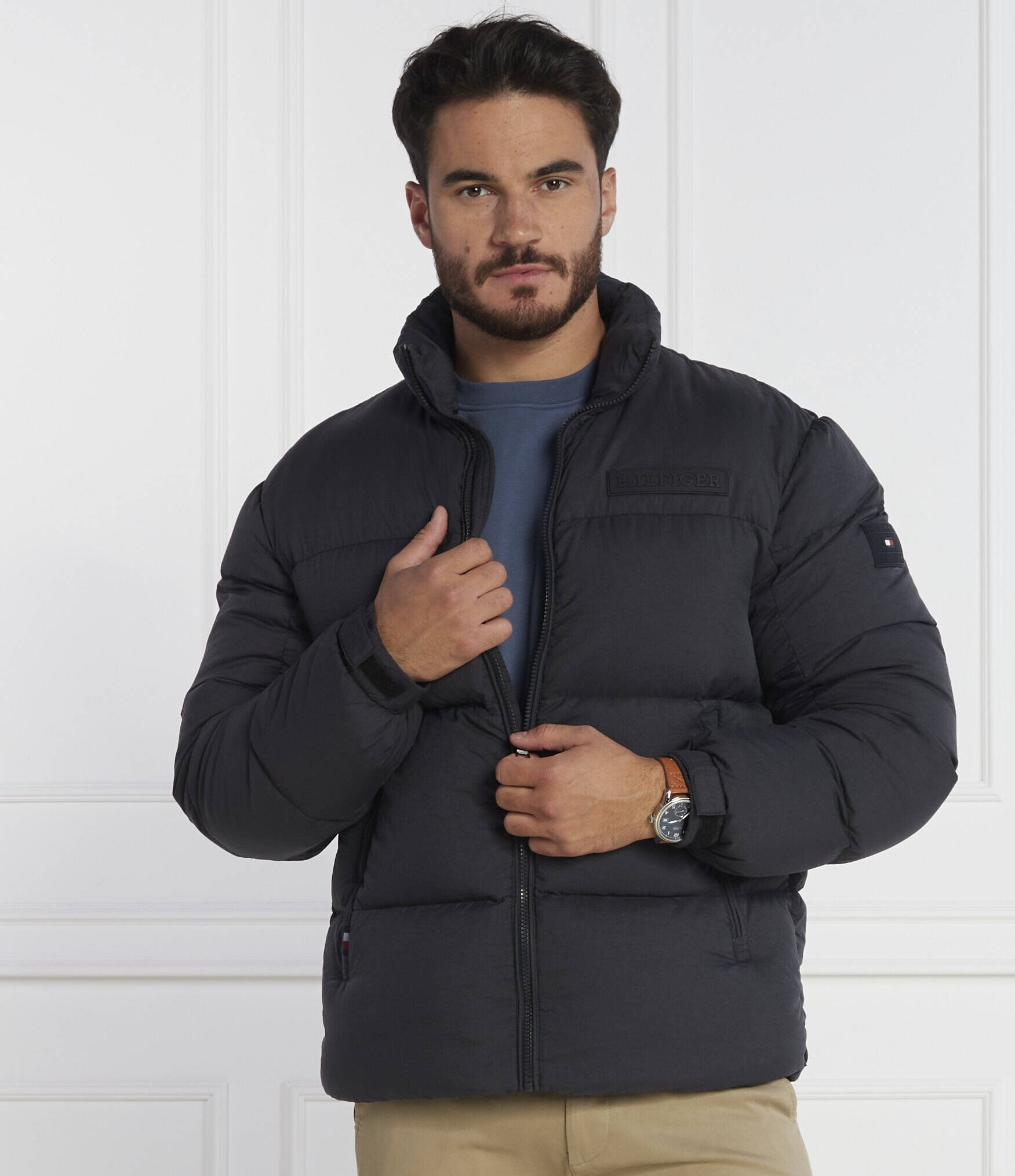Tommy Hilfiger De puf geacă NEW YORK GMD DOWN PUFFER | Oversize fit