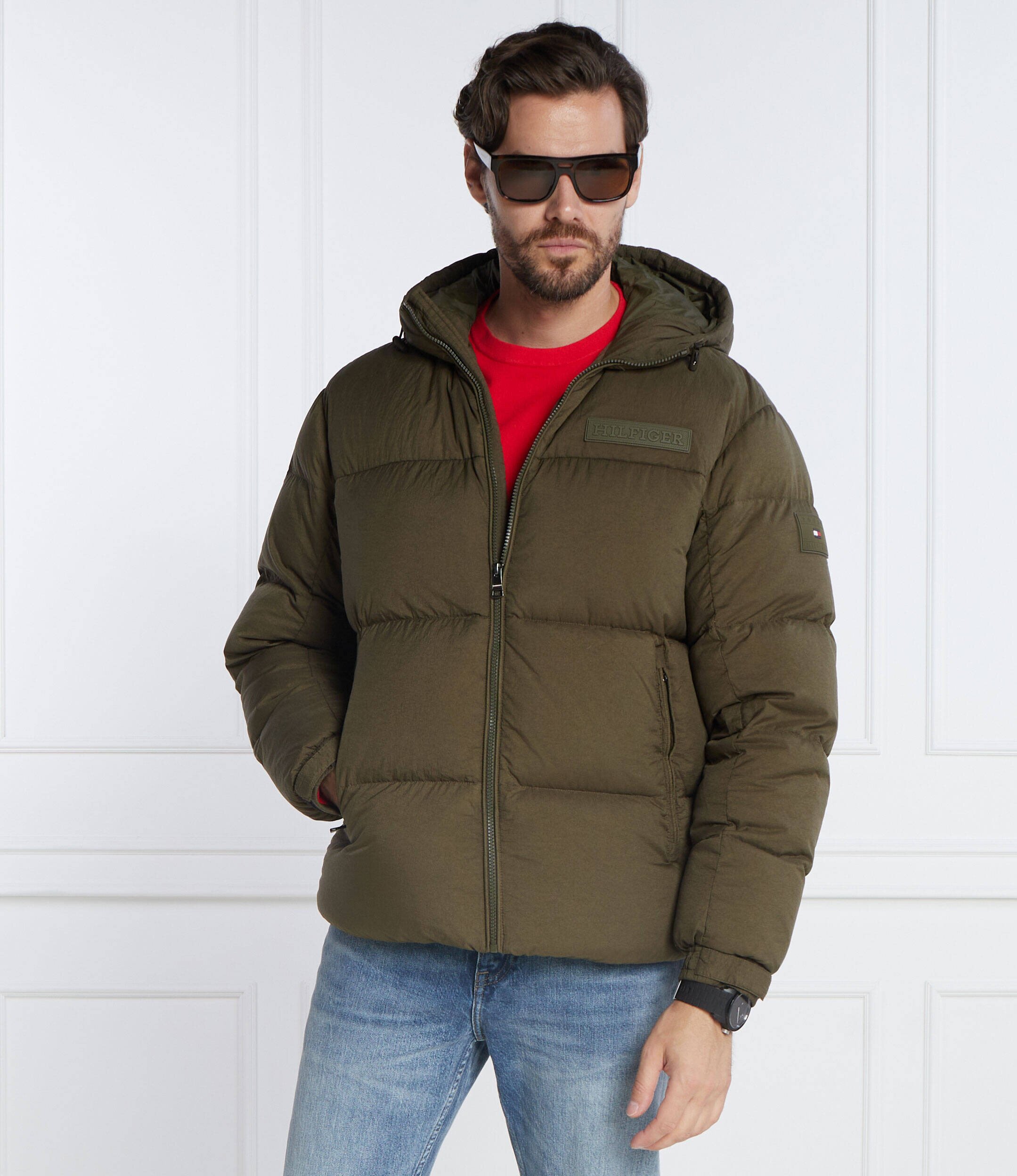 Tommy Hilfiger De puf geacă NEW YORK HOODED | Regular Fit