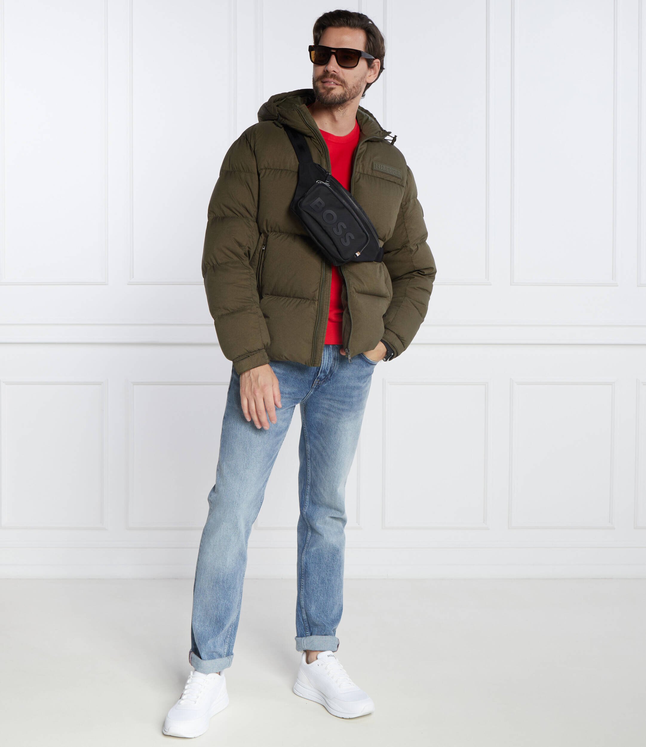 Tommy Hilfiger De puf geacă NEW YORK HOODED | Regular Fit