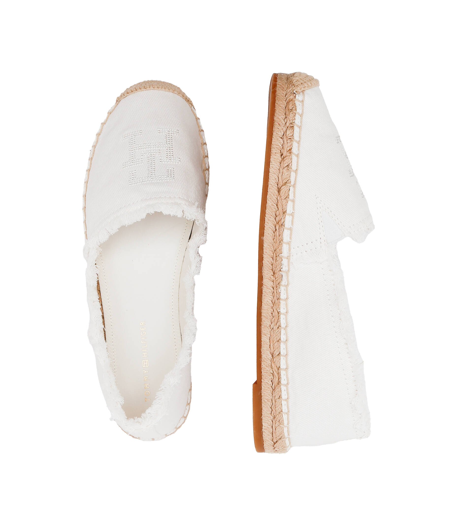 Tommy Hilfiger Espadrile cu adaos de piele
