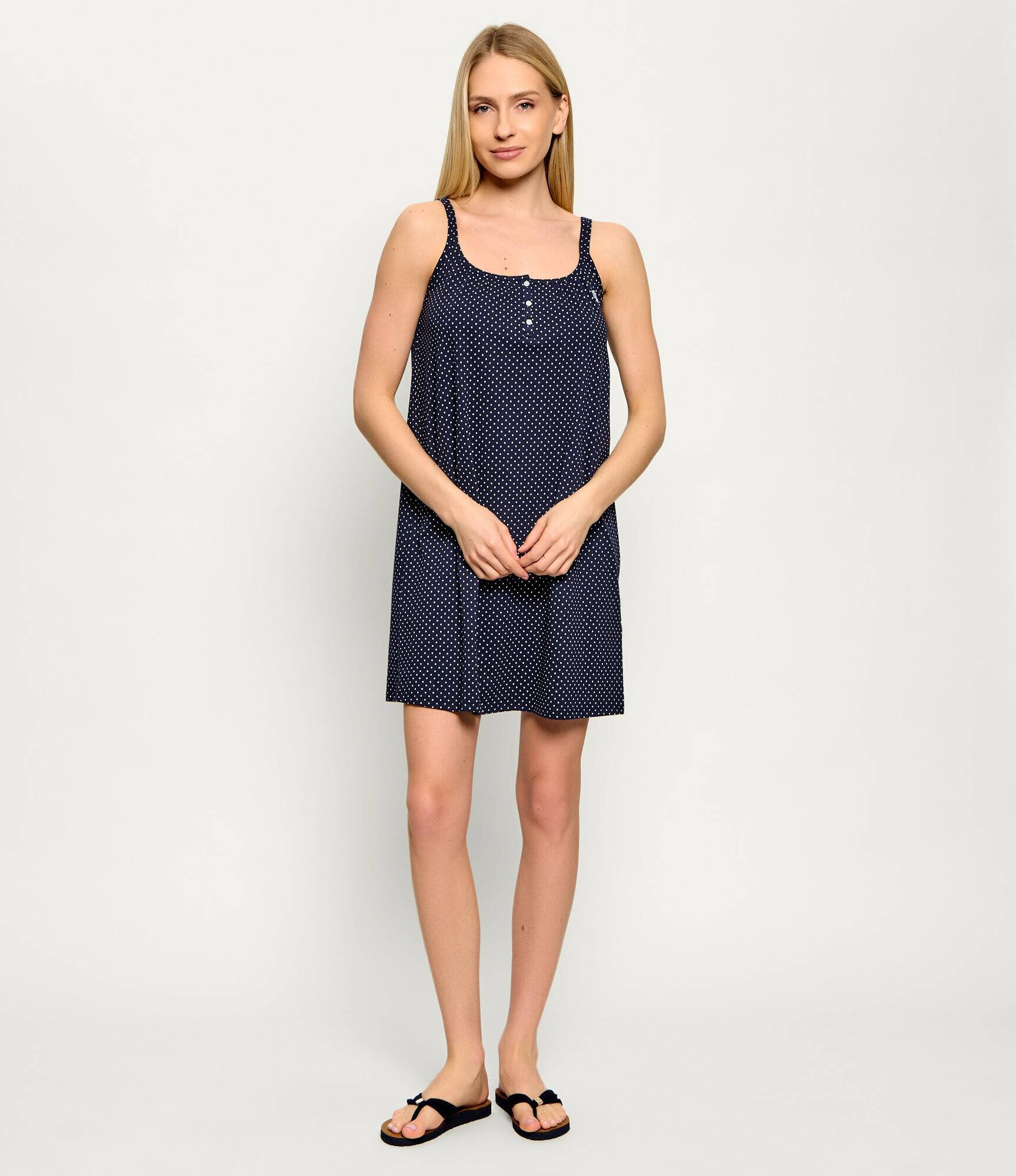 Tommy Hilfiger Flip flops cu adaos de piele