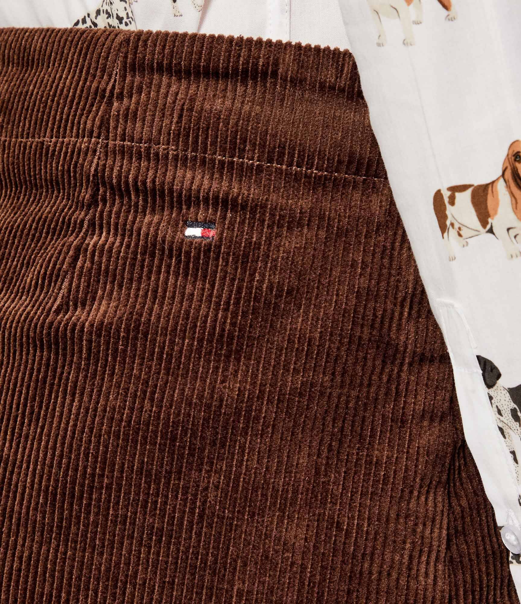 Tommy Hilfiger Fustă | catifea reiată