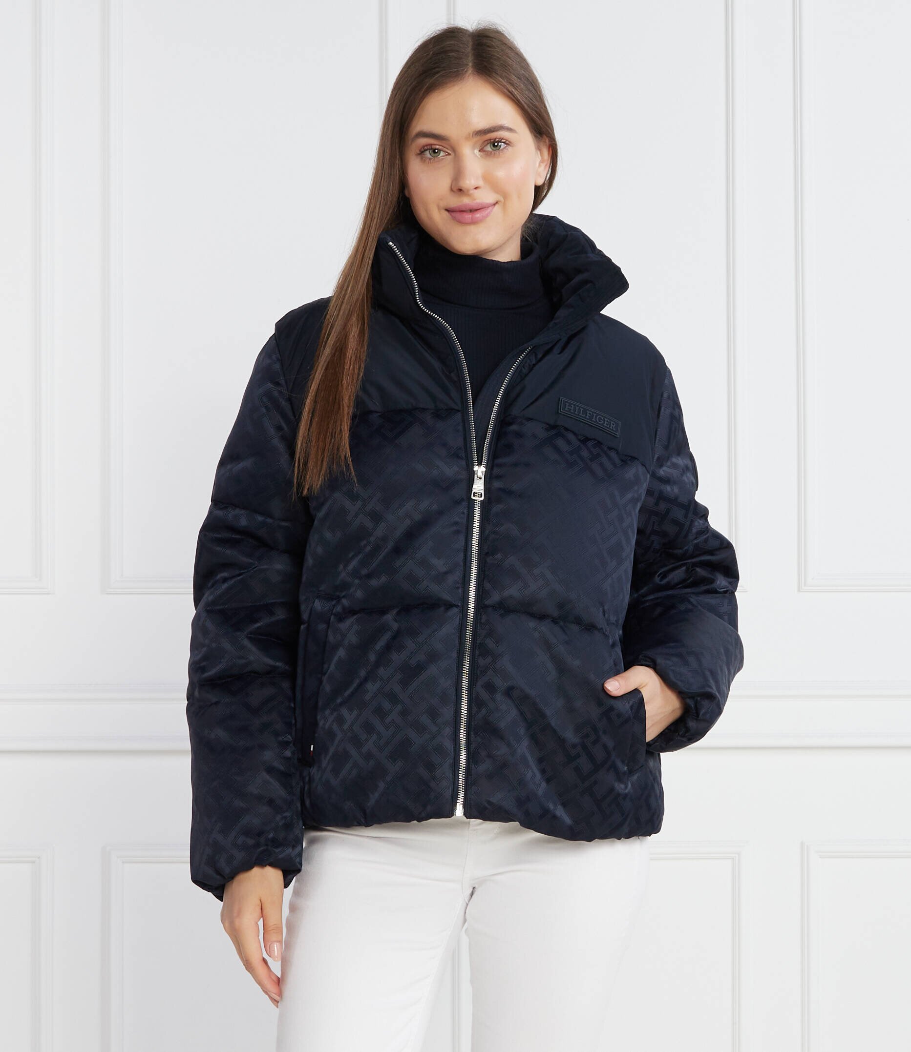 Tommy Hilfiger Geacă AMD NEW YORK JACQUARD HDD | Regular Fit