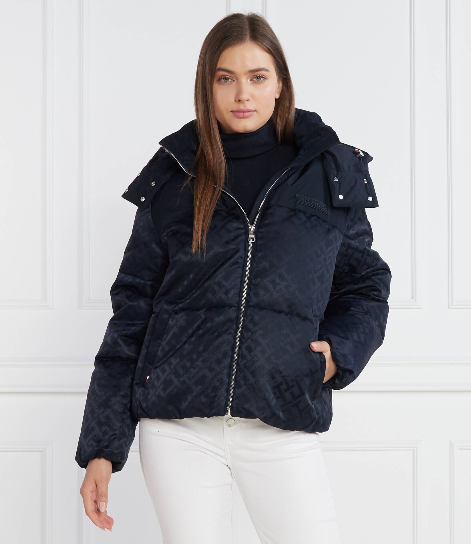 Tommy Hilfiger Geacă AMD NEW YORK JACQUARD HDD | Regular Fit