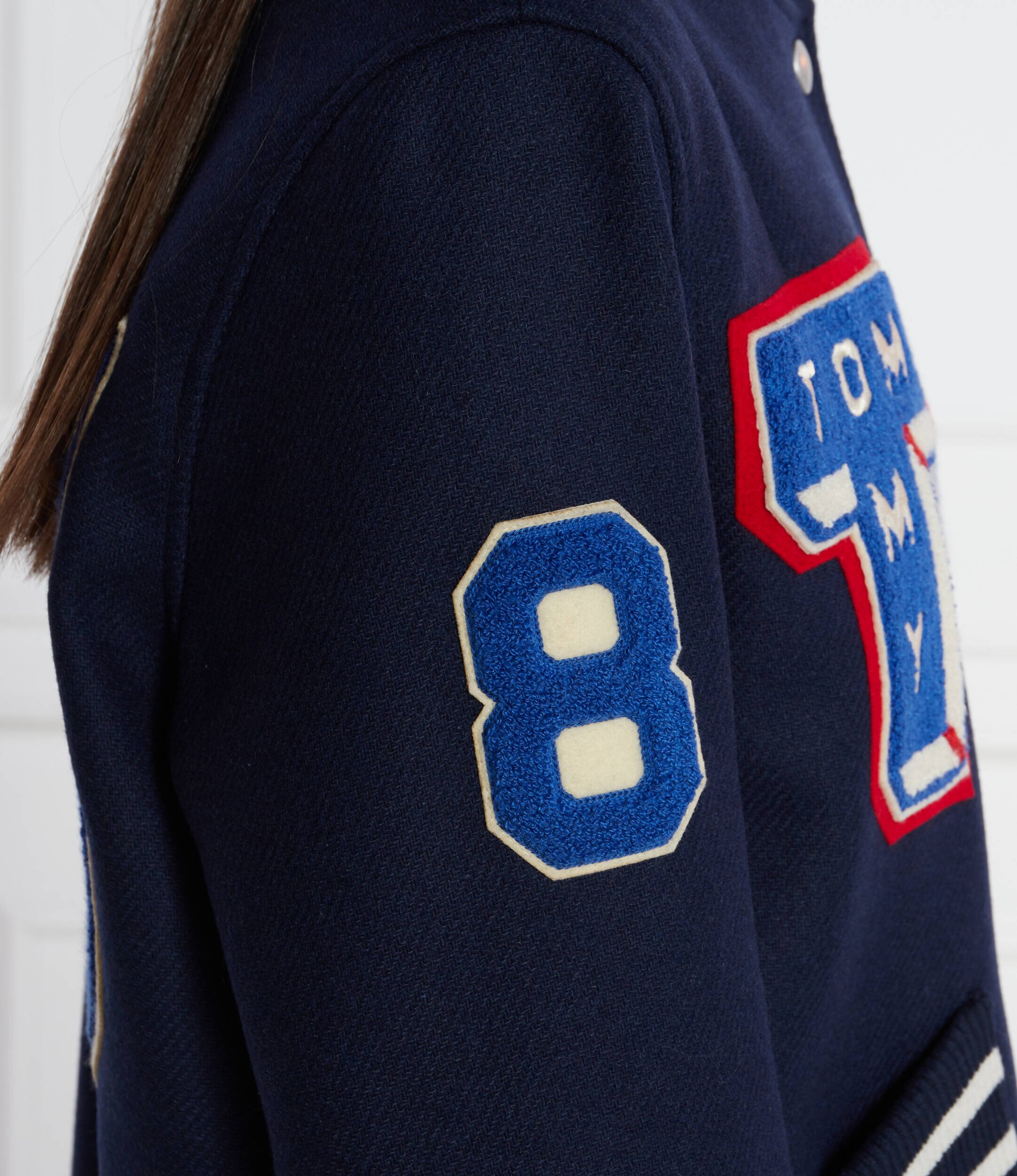 Tommy Hilfiger Geacă bomber COLLEGIATE | Regular Fit cu adaos de lână