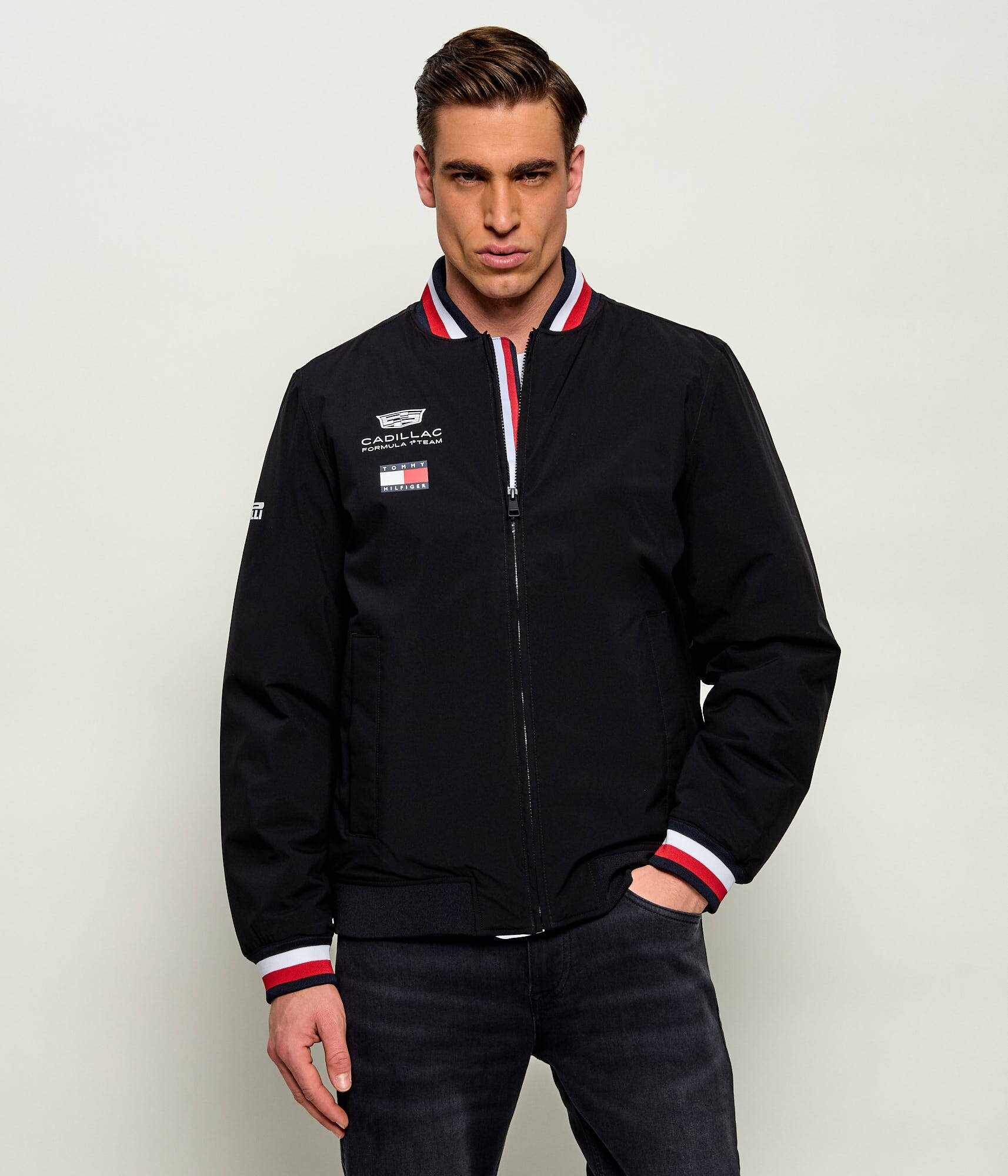 Tommy Hilfiger Geacă bomber Replica Varsity | x Cadillac Formula 1 Team | regular fit