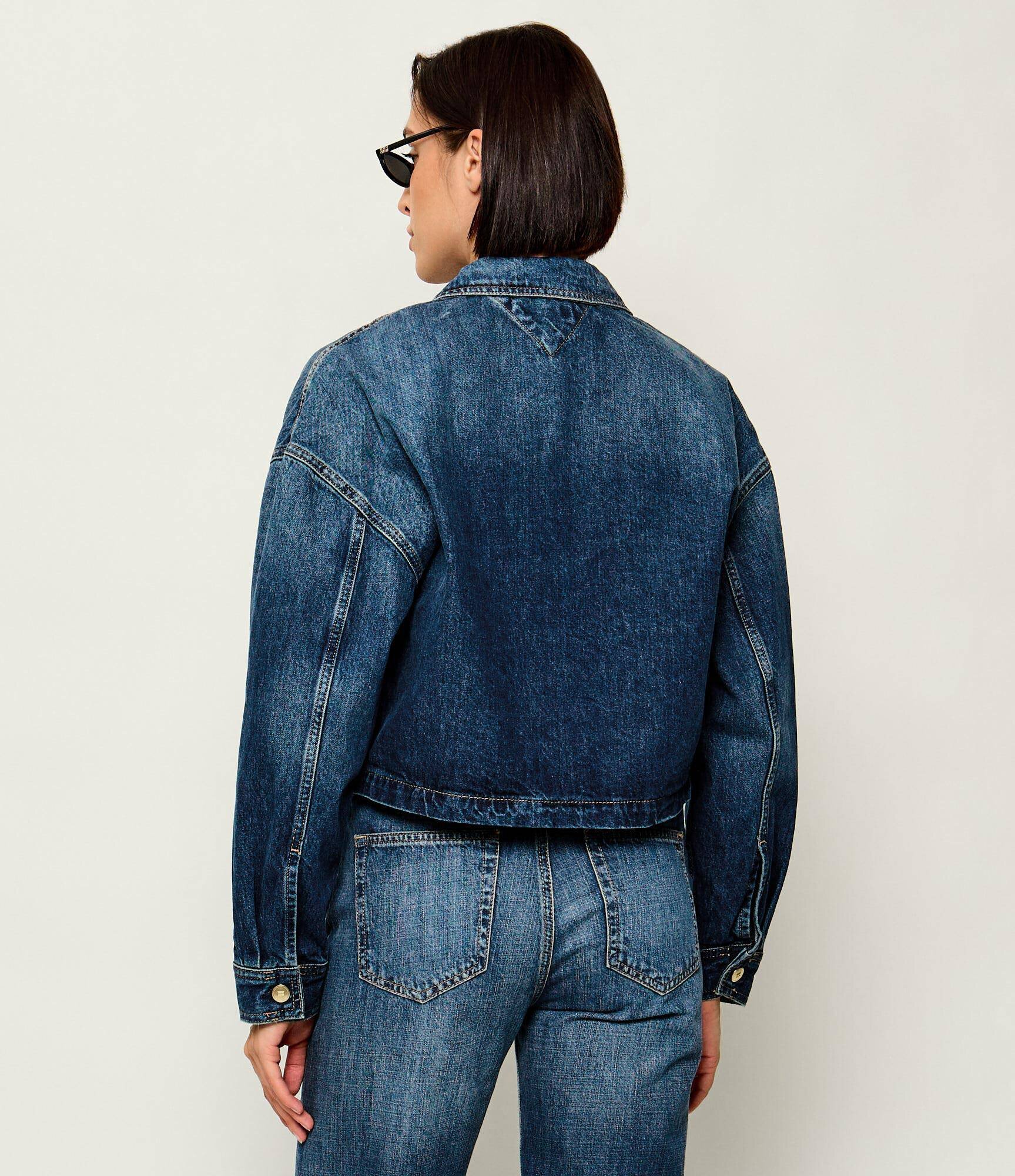 Tommy Hilfiger Geacă de blug | Cropped Fit