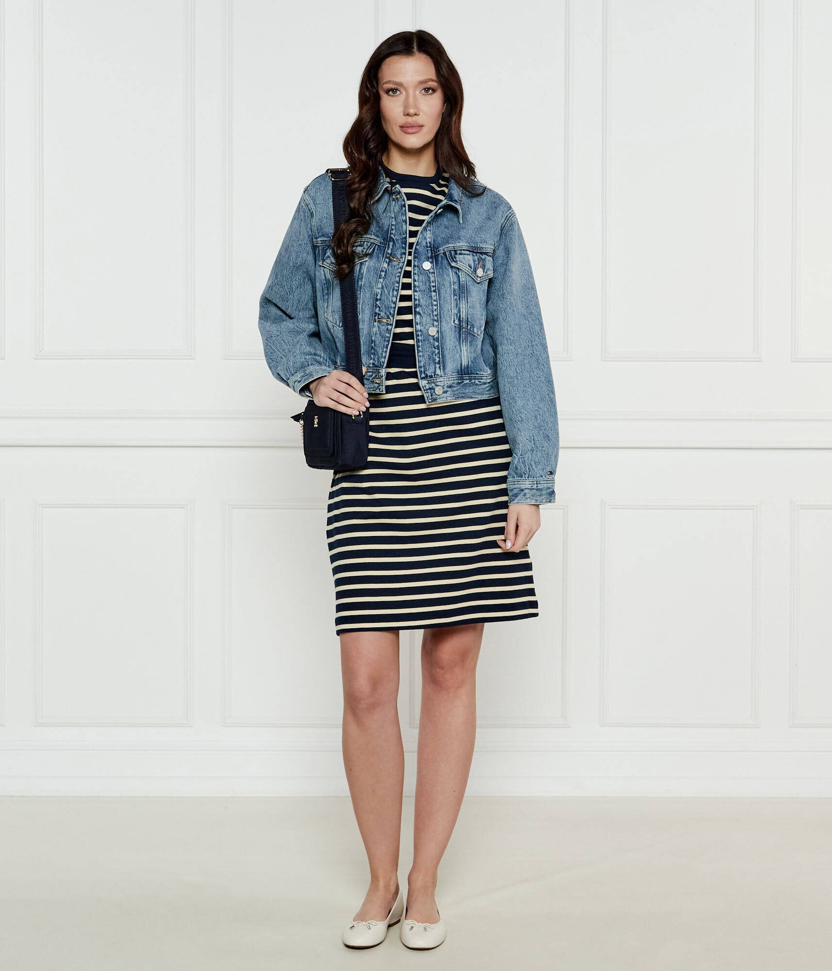 Tommy Hilfiger Geacă de blug | Cropped Fit
