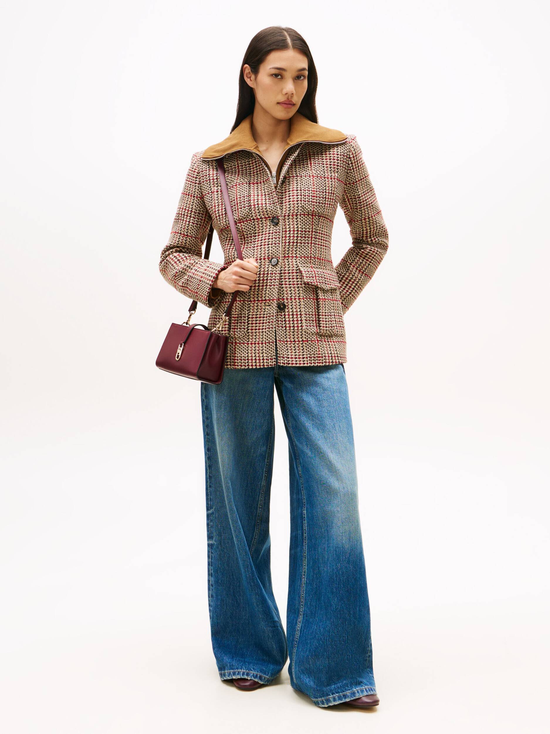 Tommy Hilfiger Geacă | regular fit cu adaos de lână