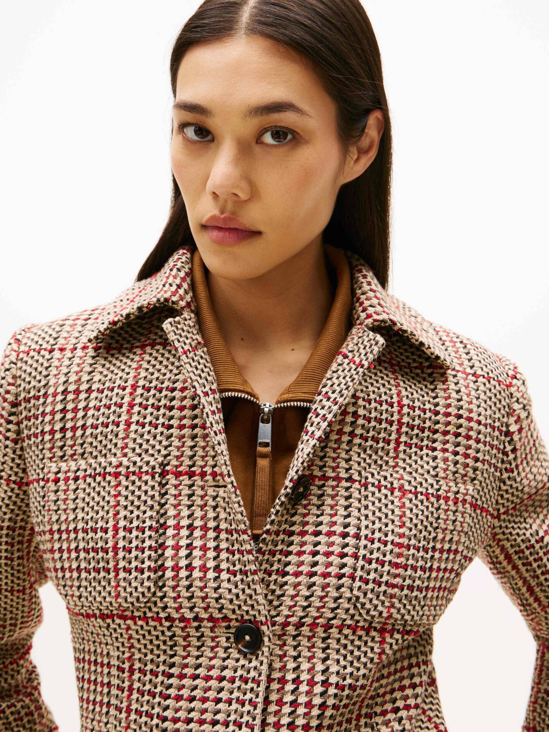 Tommy Hilfiger Geacă | regular fit cu adaos de lână