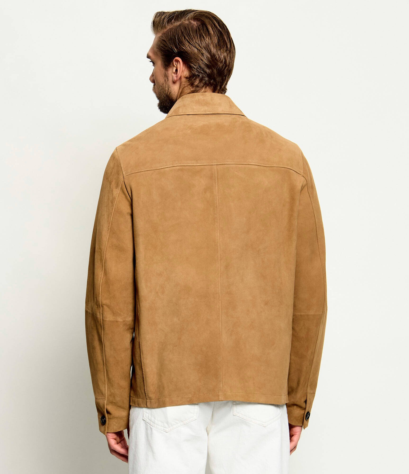 Tommy Hilfiger Geacă | regular fit | piele întoarsă