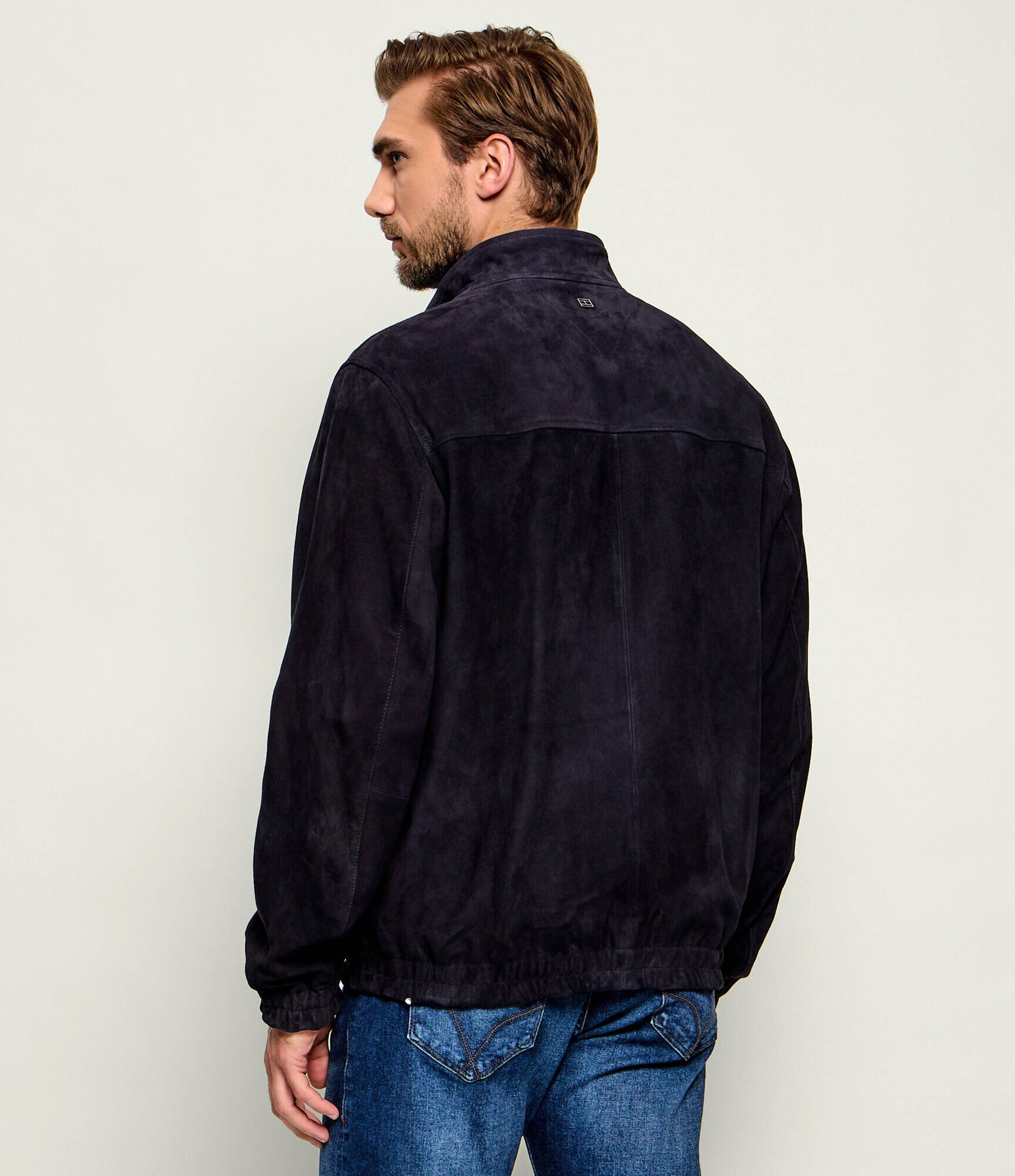 Tommy Hilfiger Geacă | regular fit | piele întoarsă
