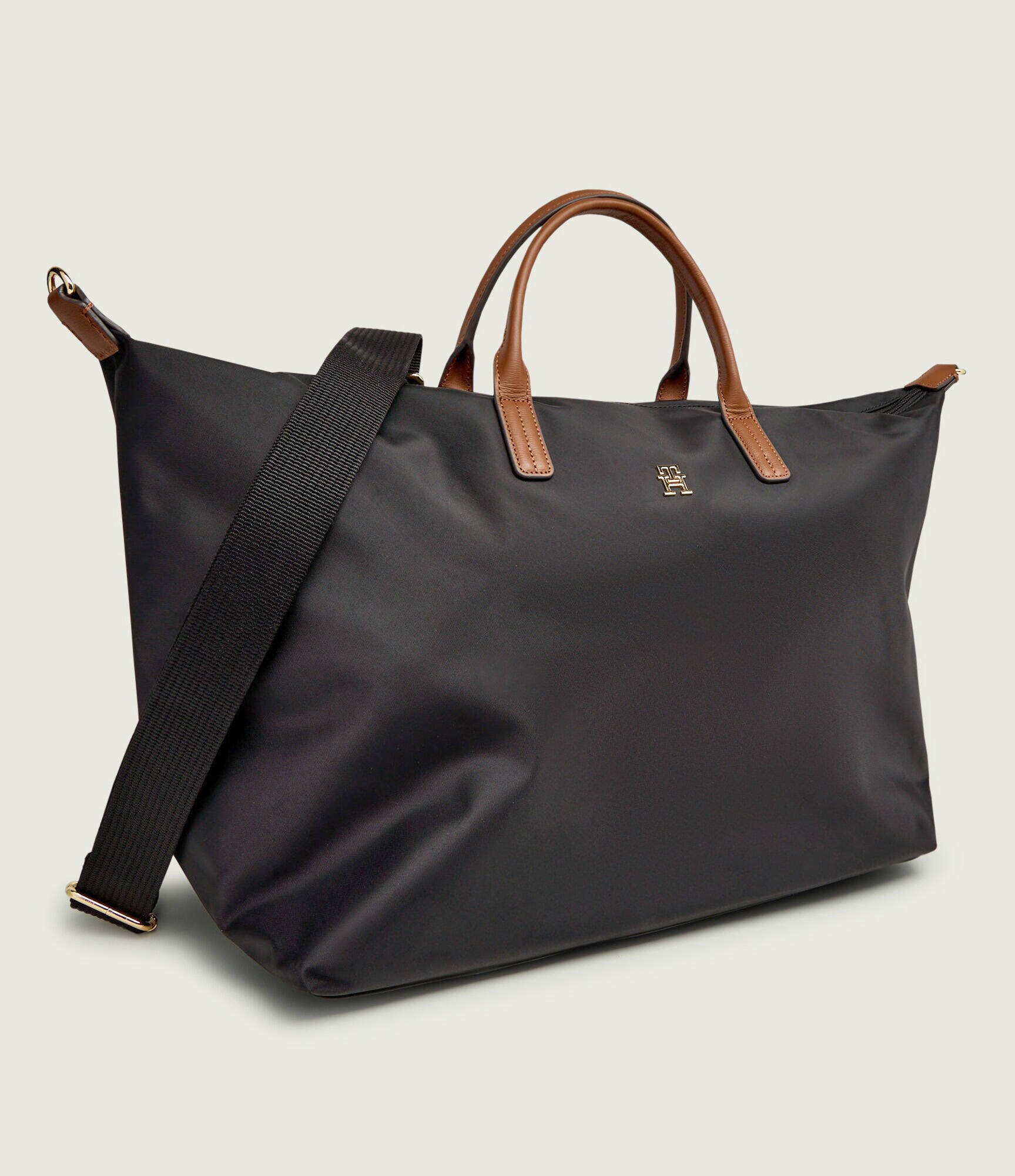 Tommy Hilfiger Geantă de voiaj POPETTE WEEKENDER cu adaos de piele