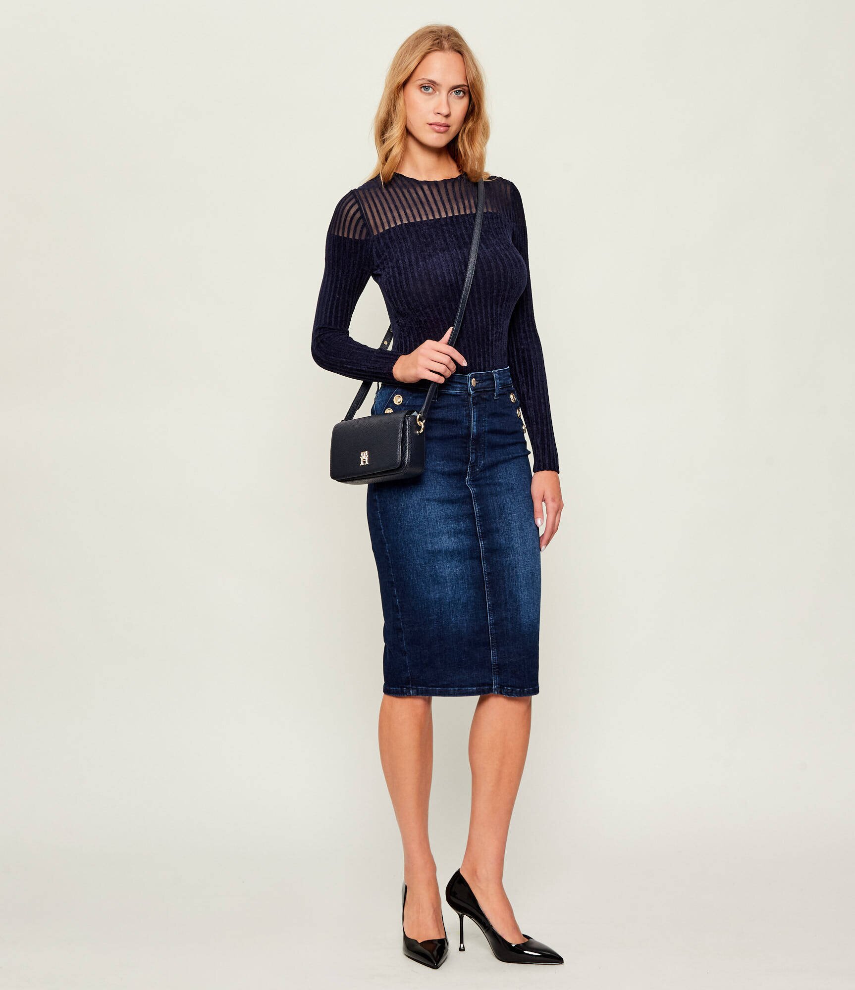 Tommy Hilfiger Geantă poștaș EMBLEM FLAP
