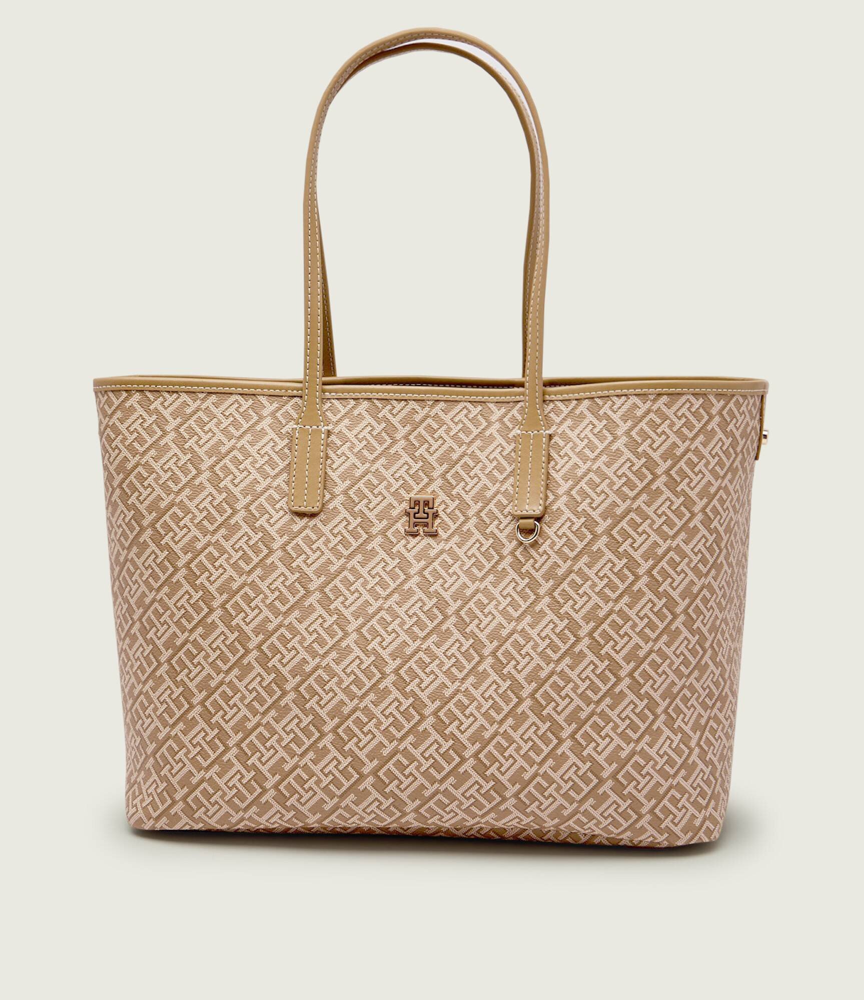 Tommy Hilfiger Geantă shopper + borsetă MONOPLAY cu adaos de piele