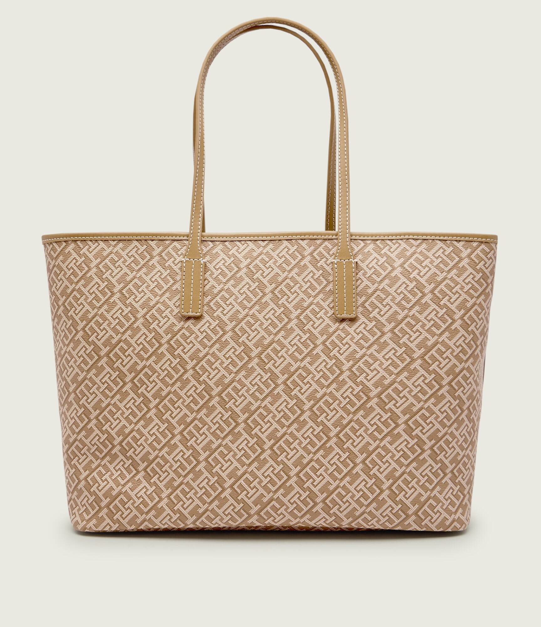 Tommy Hilfiger Geantă shopper + borsetă MONOPLAY cu adaos de piele