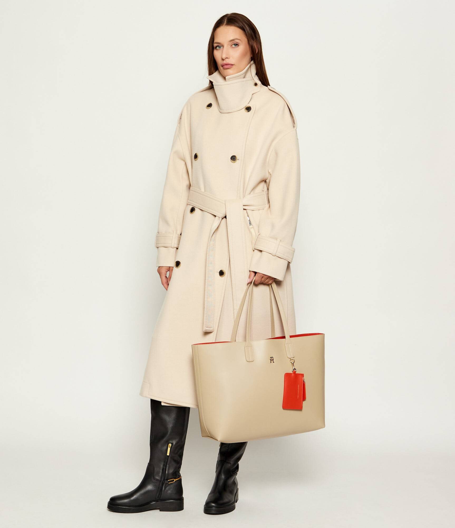 Tommy Hilfiger Geantă shopper cu două fețe + borsetă ICON