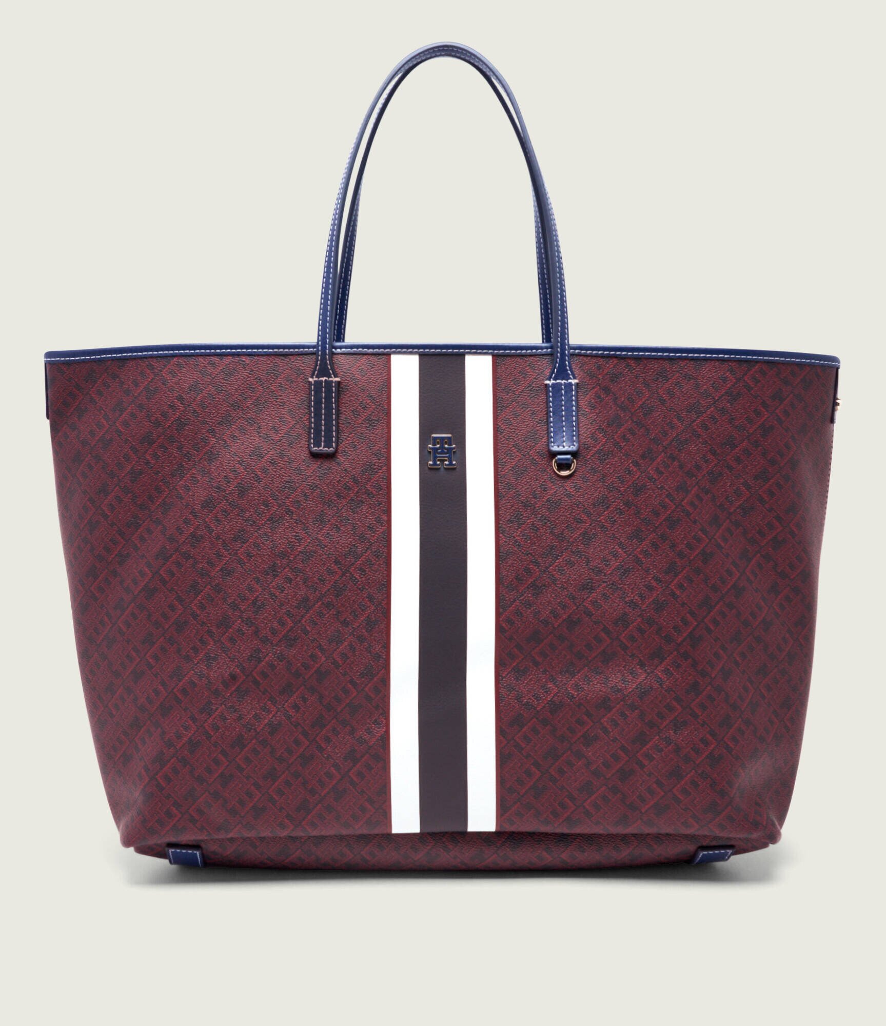 Tommy Hilfiger Geantă shopper cu două fețe + borsetă MONOPLAY LE MAXI