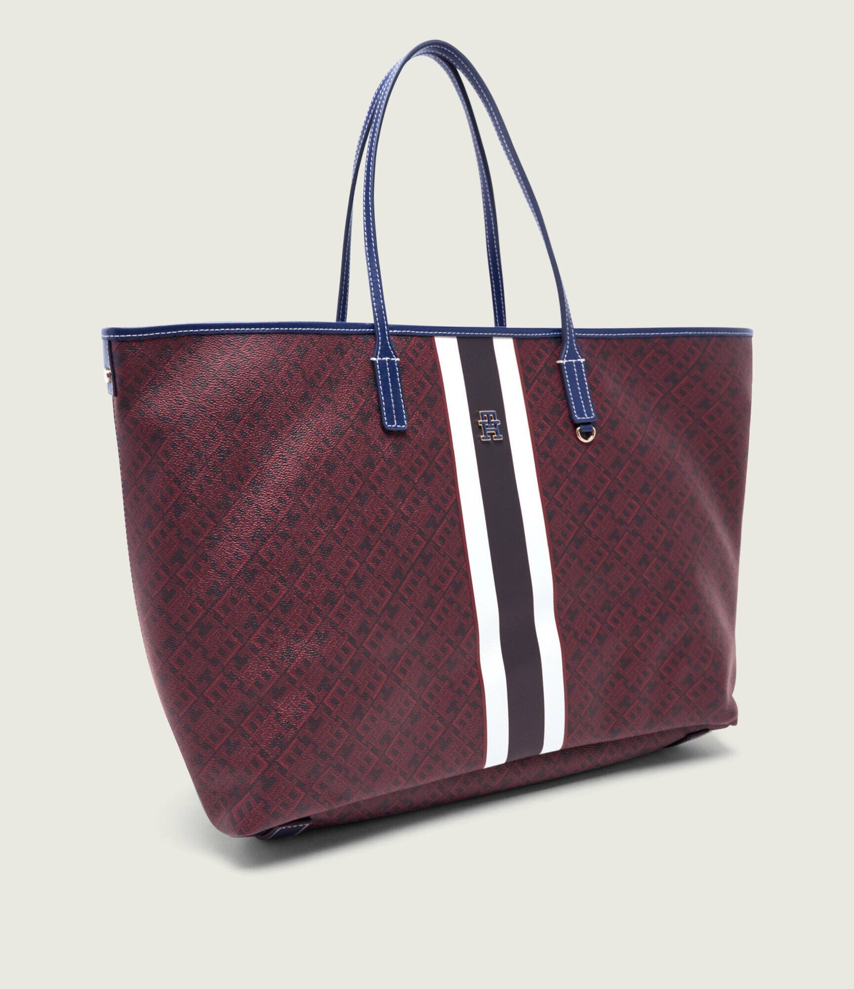 Tommy Hilfiger Geantă shopper cu două fețe + borsetă MONOPLAY LE MAXI