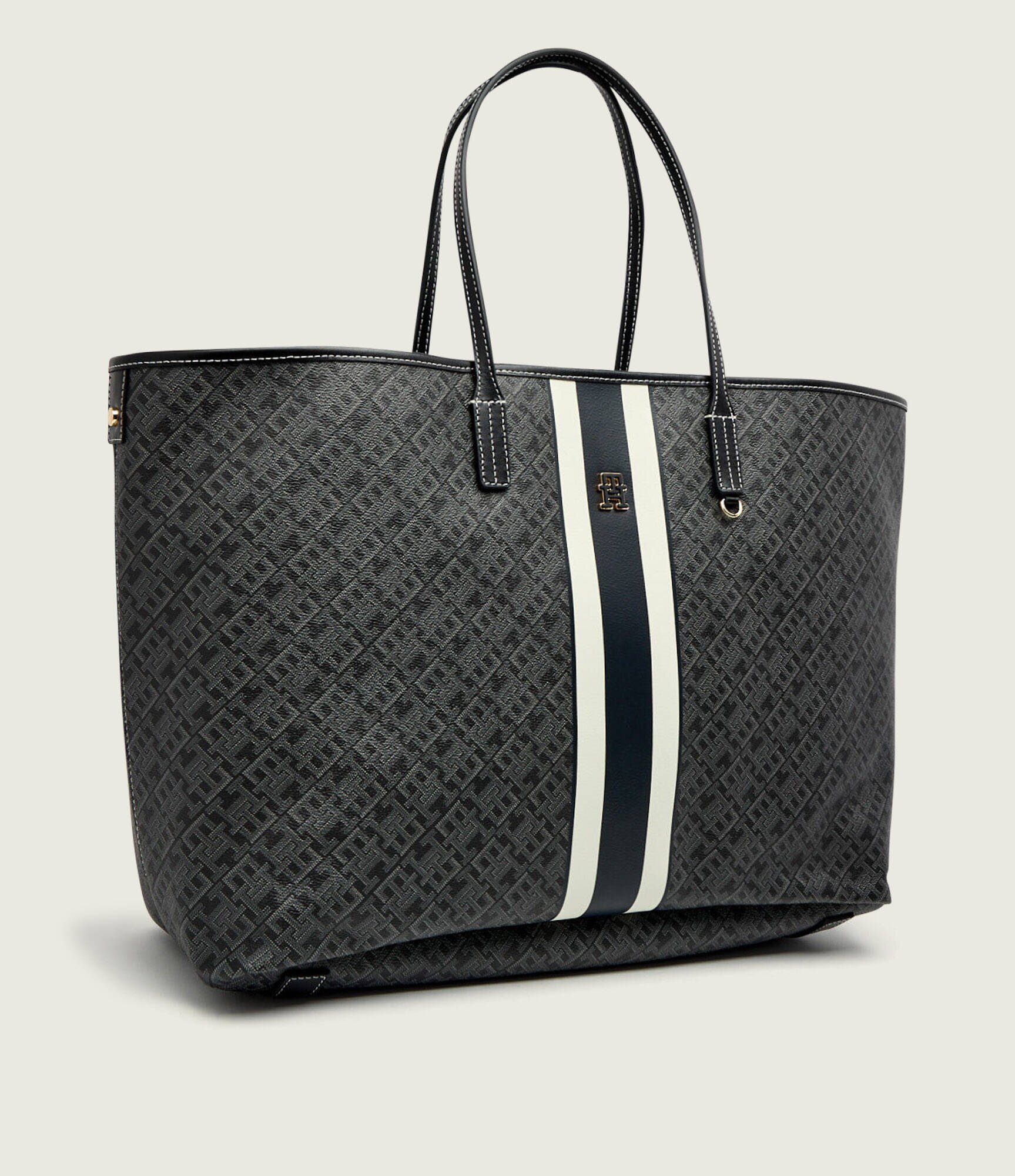 Tommy Hilfiger Geantă shopper cu două fețe + borsetă Monoplay Le Maxi