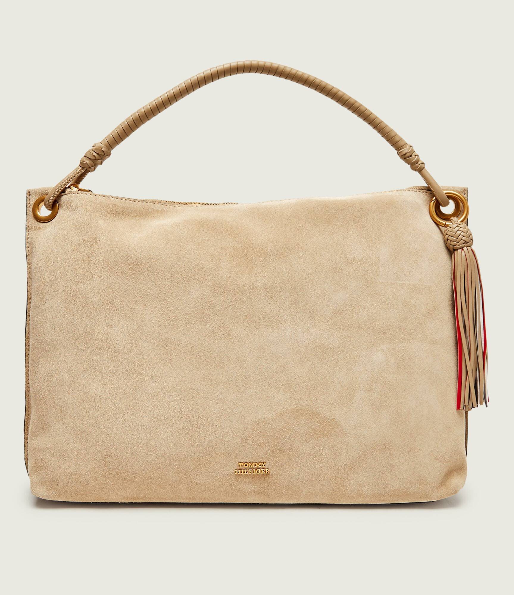 Tommy Hilfiger Geantă shopper | piele întoarsă