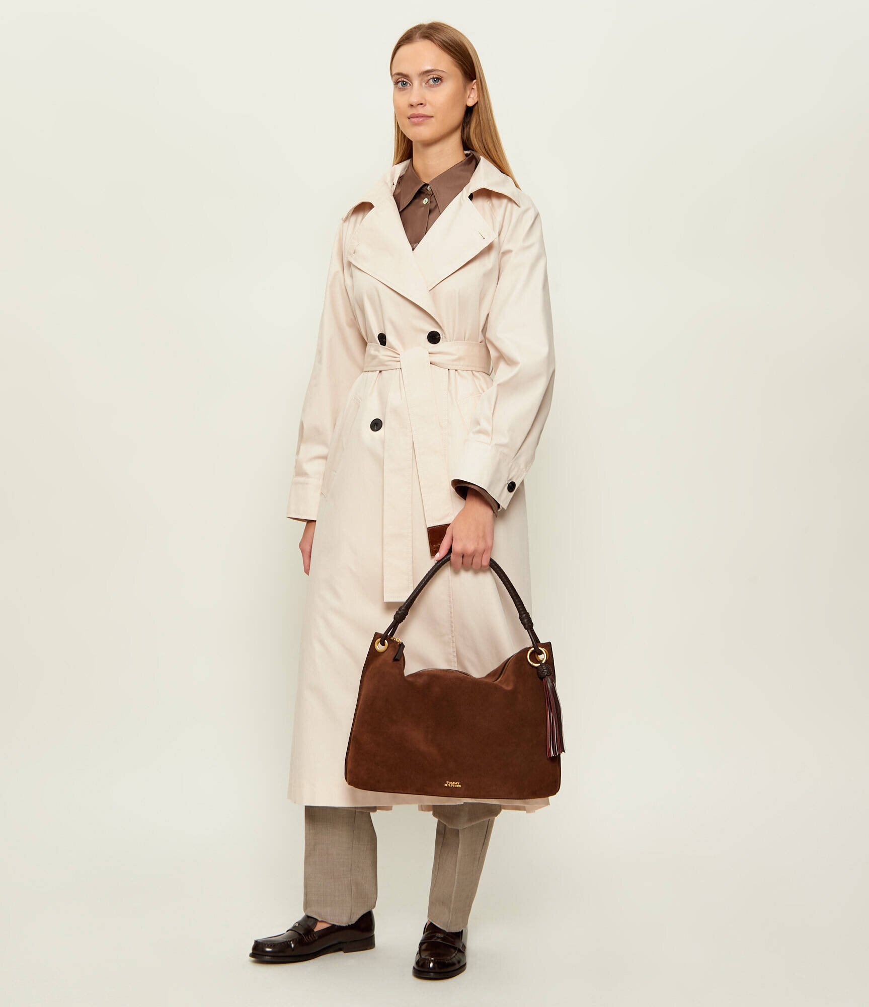 Tommy Hilfiger Geantă shopper | piele întoarsă