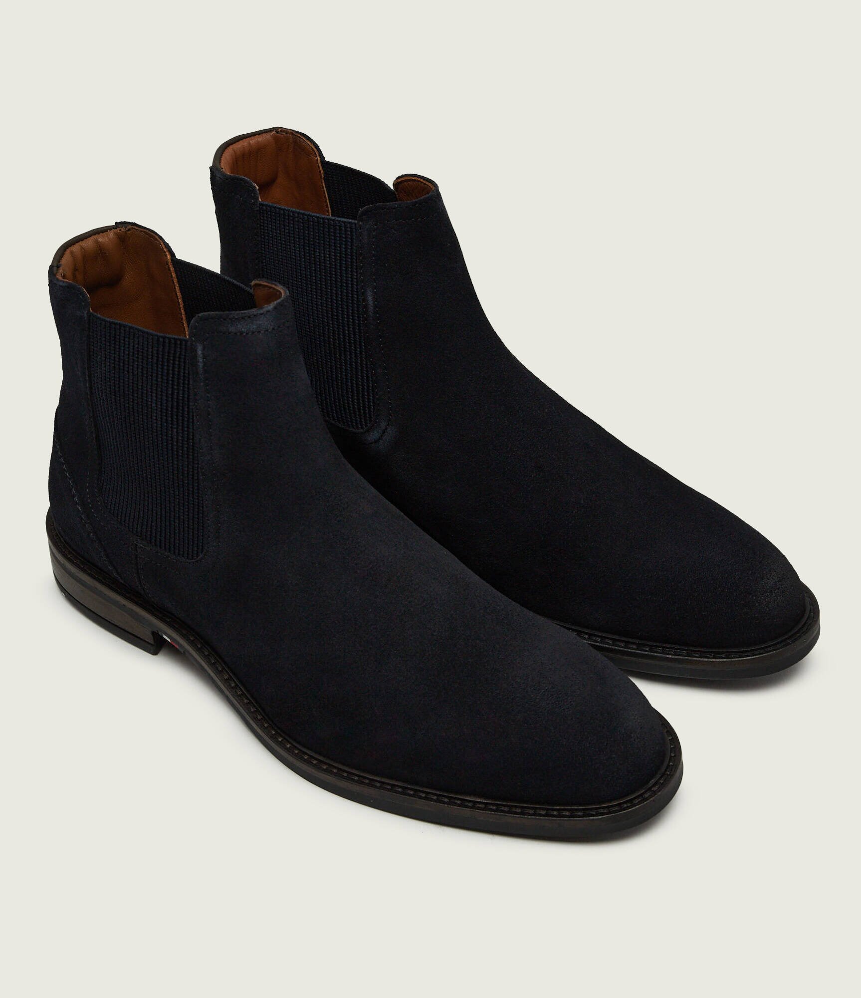 Tommy Hilfiger Ghete chelsea Chelsea | piele întoarsă