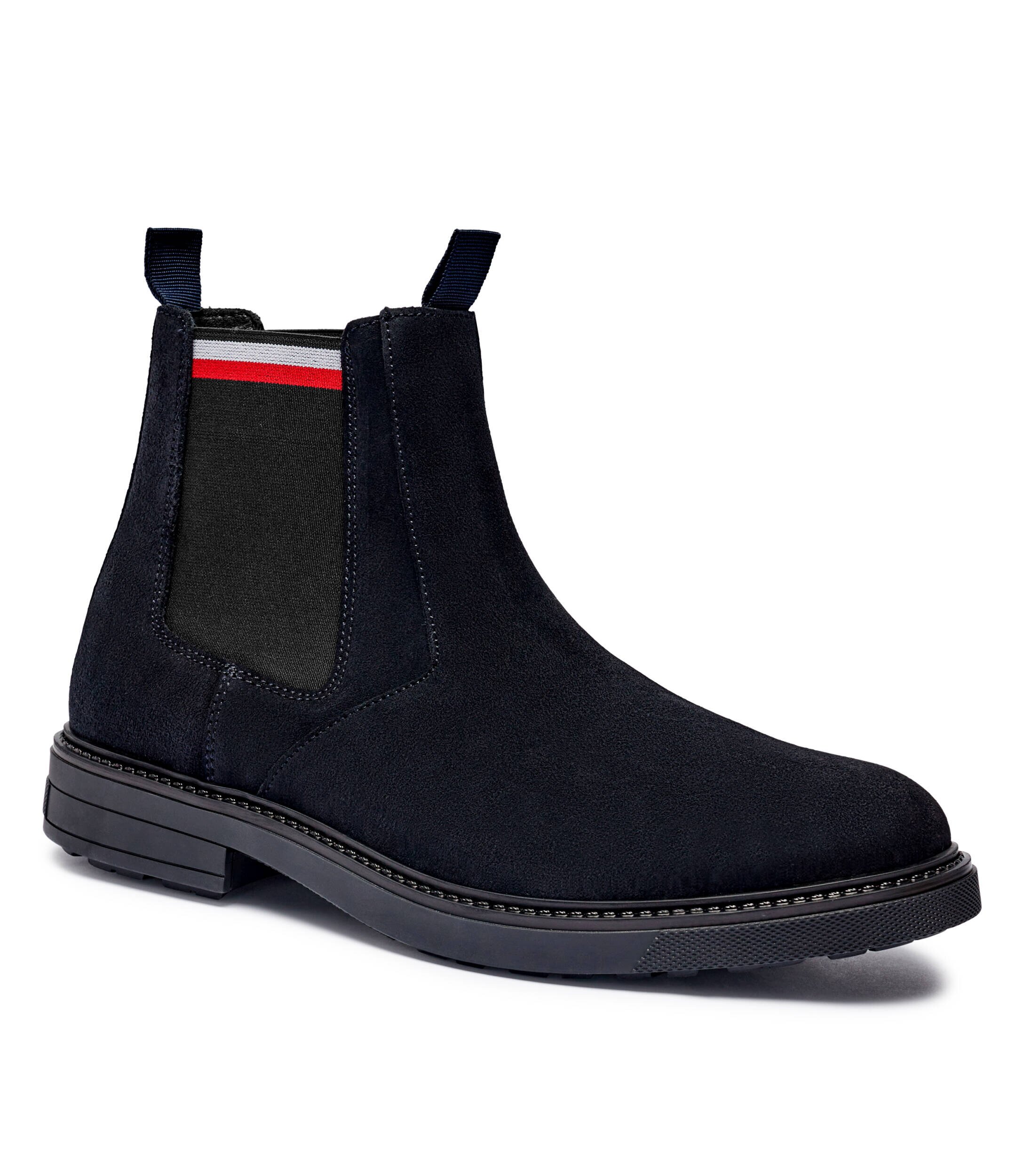 Tommy Hilfiger Ghete chelsea CHELSEA | piele întoarsă
