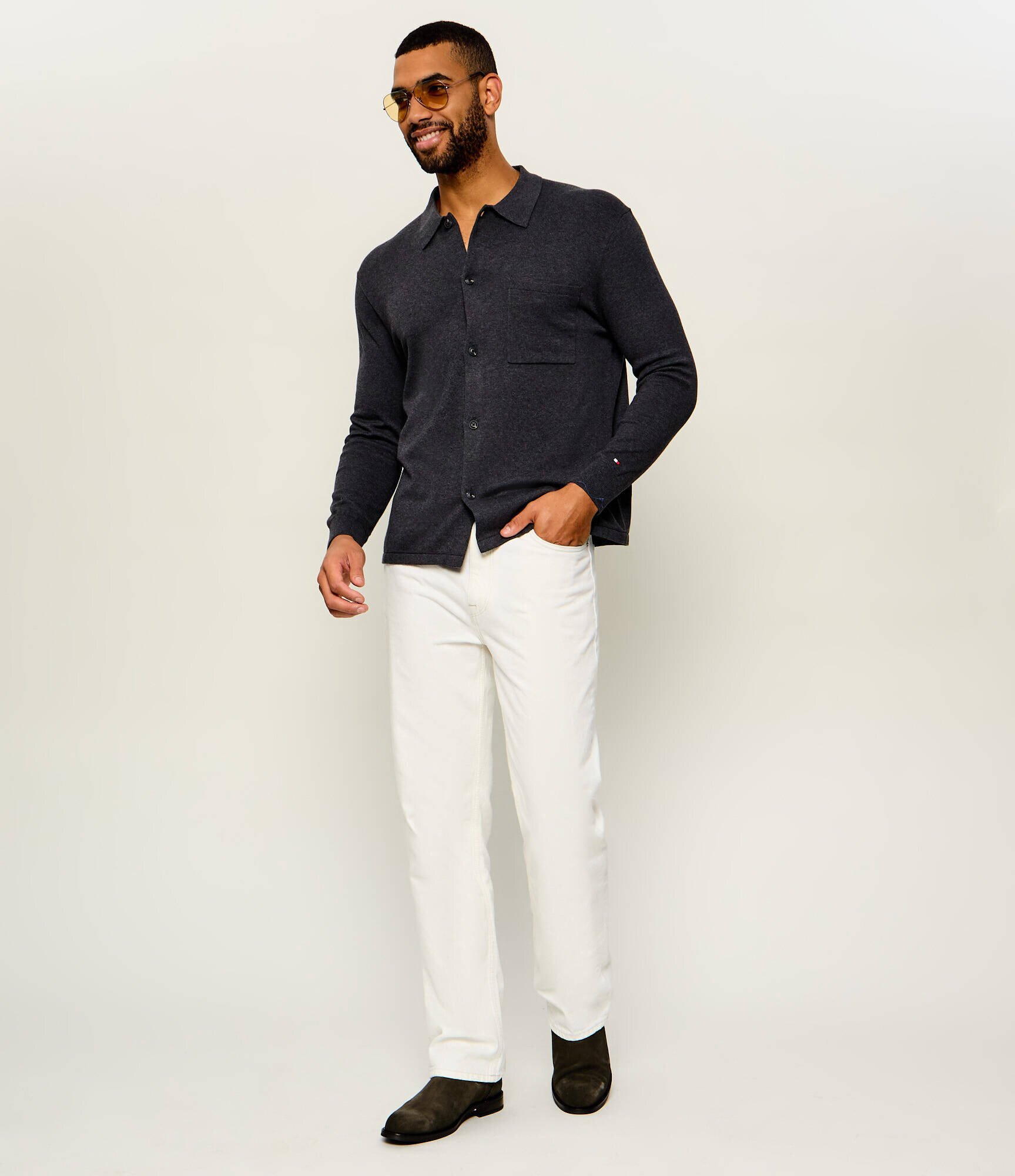 Tommy Hilfiger Ghete chelsea Chelsea | piele întoarsă