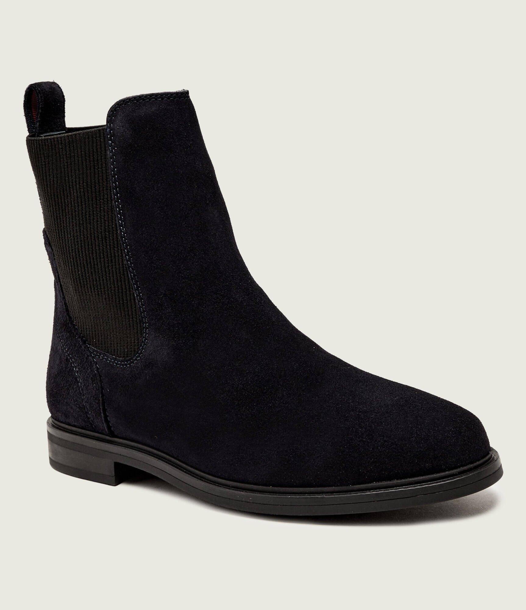Tommy Hilfiger Ghete chelsea | piele întoarsă