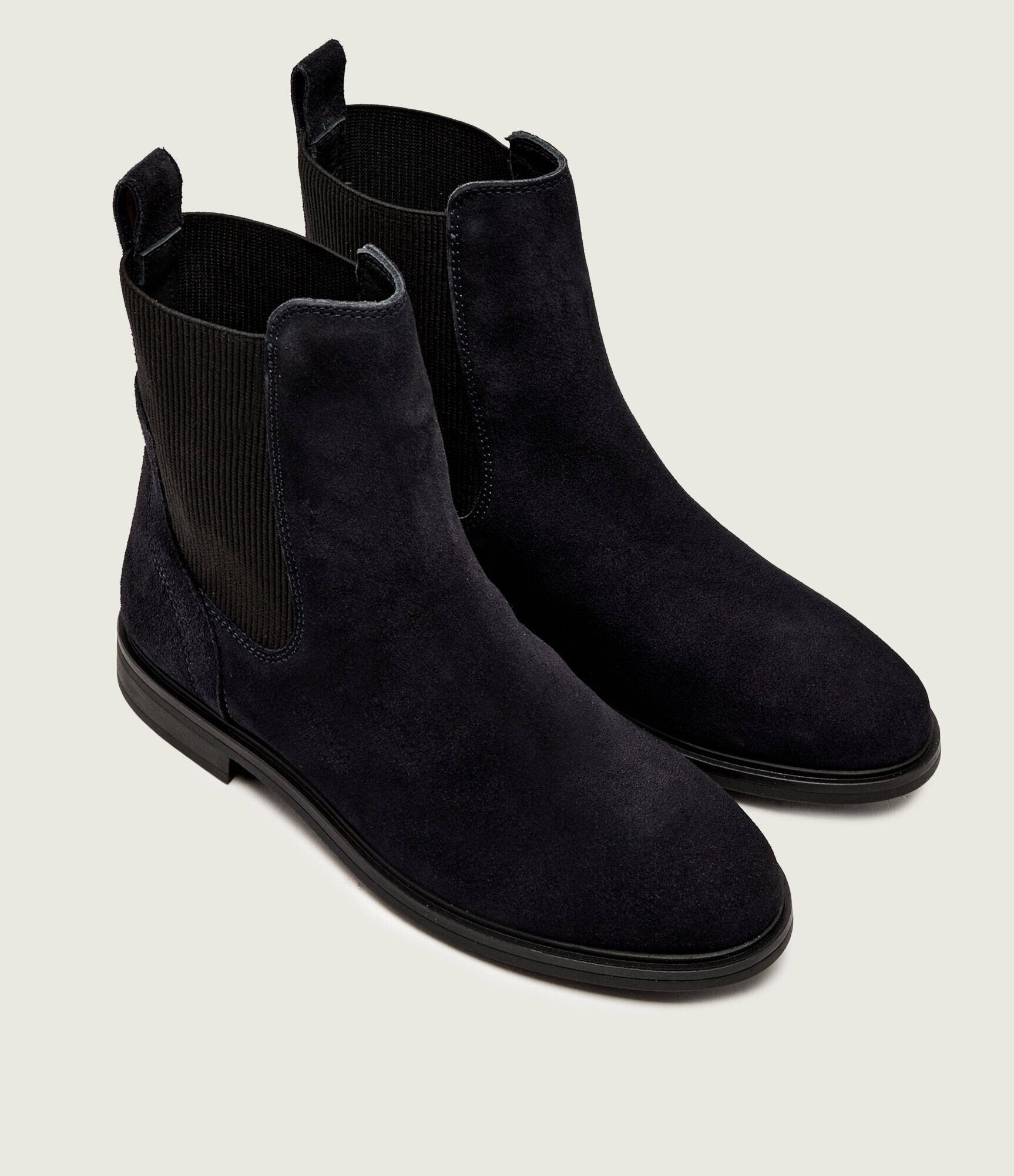 Tommy Hilfiger Ghete chelsea | piele întoarsă