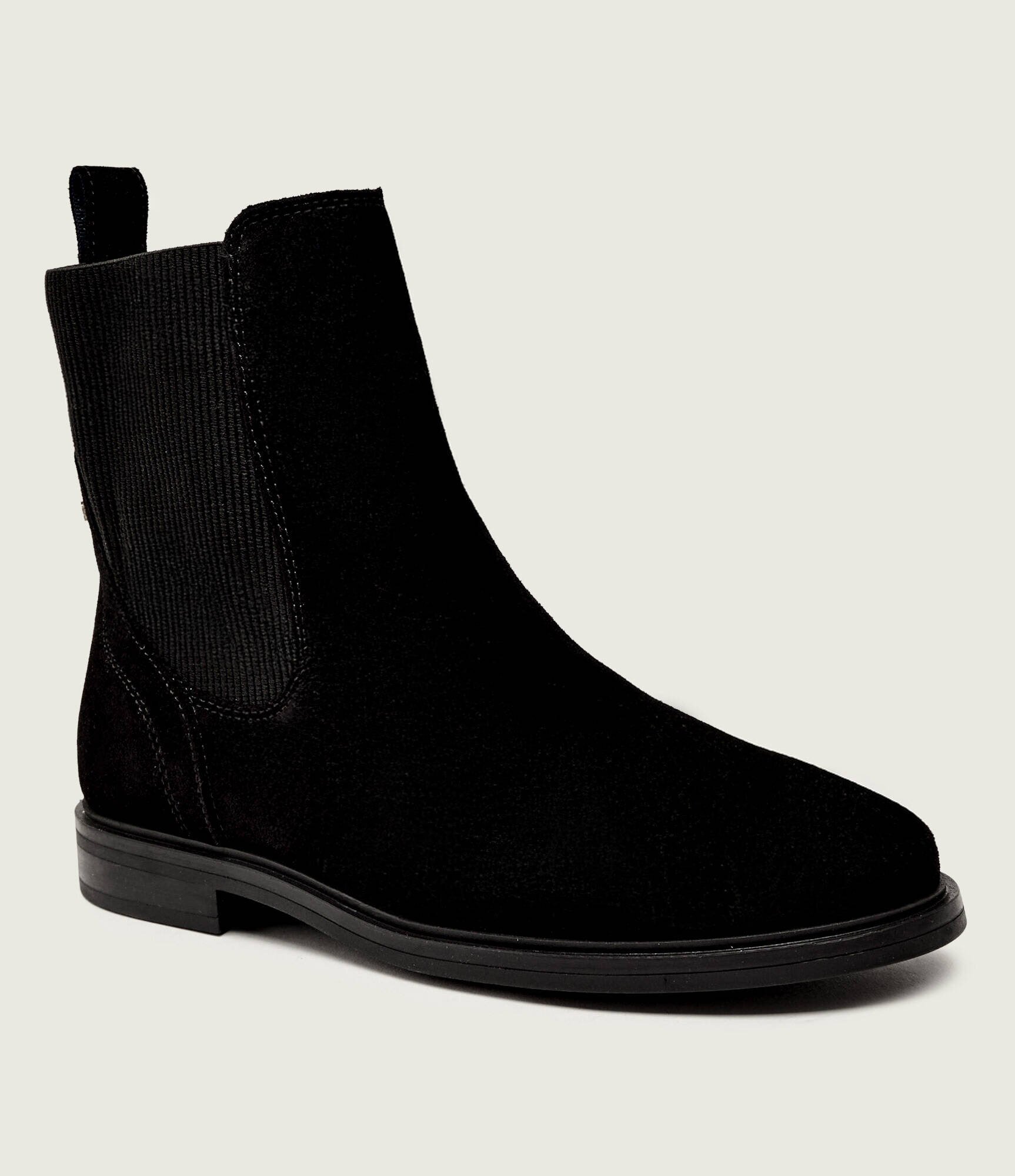 Tommy Hilfiger Ghete chelsea | piele întoarsă