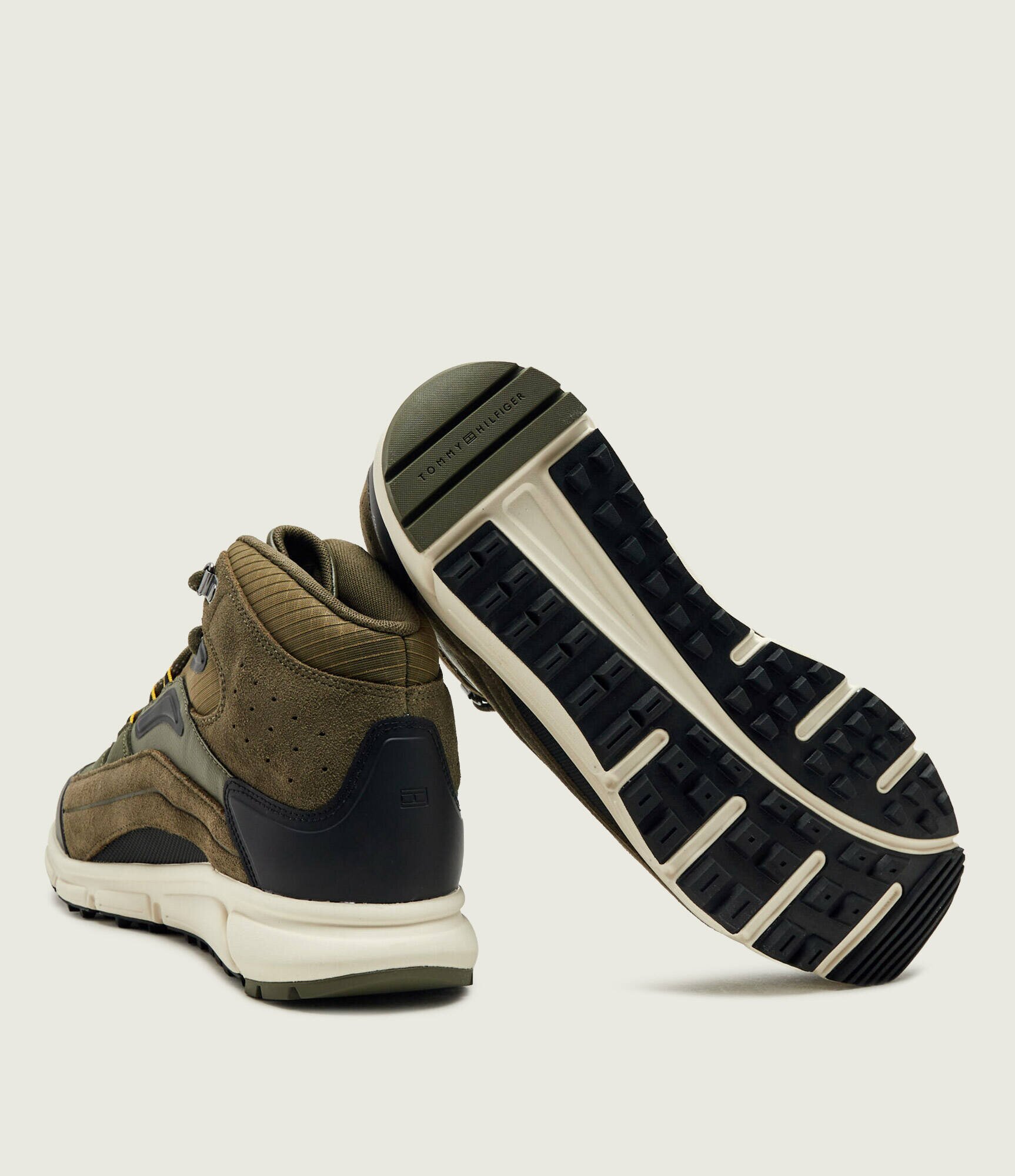 Tommy Hilfiger Ghete de trekking Mix Chukka Runner | piele întoarsă